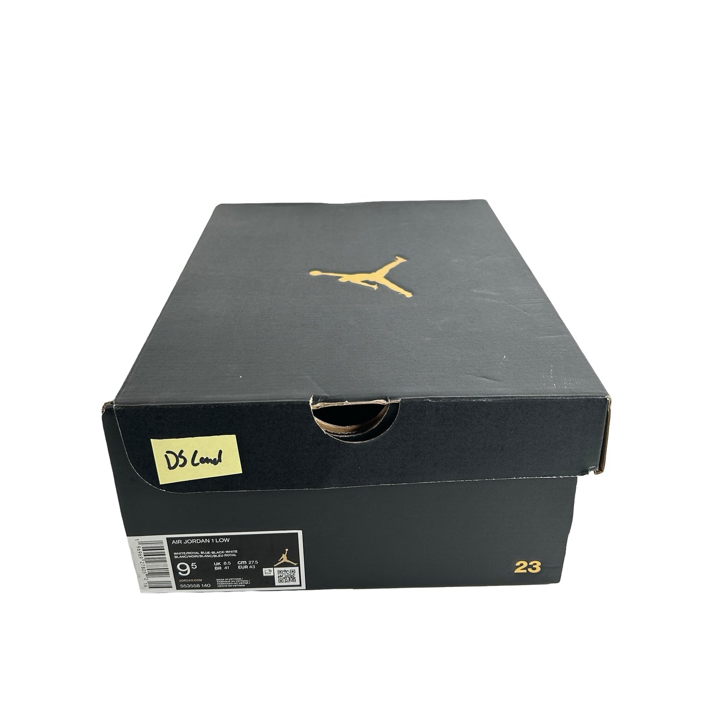 553558 140 Jordan 1 Low Alternate Royal Toe [CONDITIONAL] - 9.5 M (Glue stain on sole)