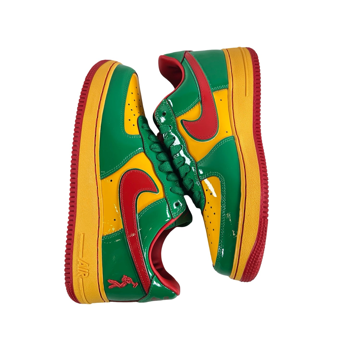 IH4383 300 Nike Air Force 1 Low Lil Yachty Concrete Boys Lucky Green [USED] - 8.5 M (VNDS)