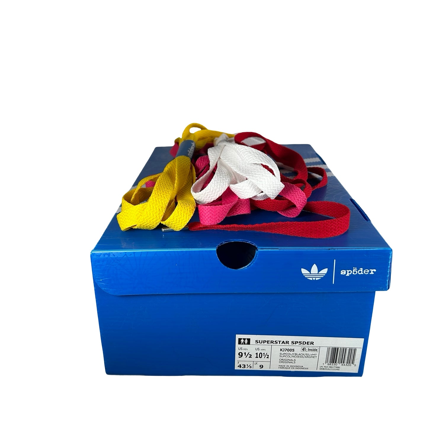 KJ7005 adidas Superstar Sp5der Red Black [USED] - 9.5 M (Used)