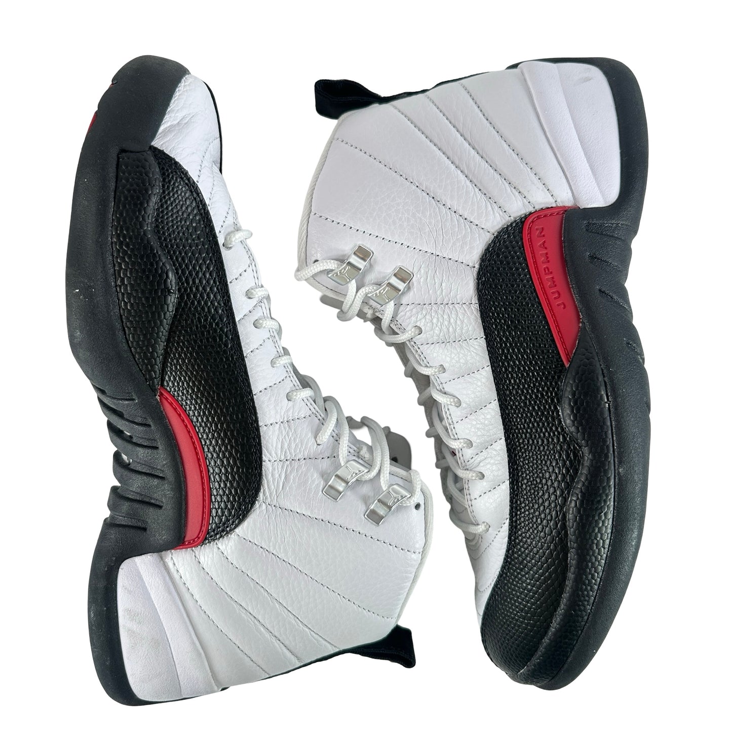 CT8013 162 Air Jordan 12 Red Taxi [USED] - 9 M (Used)