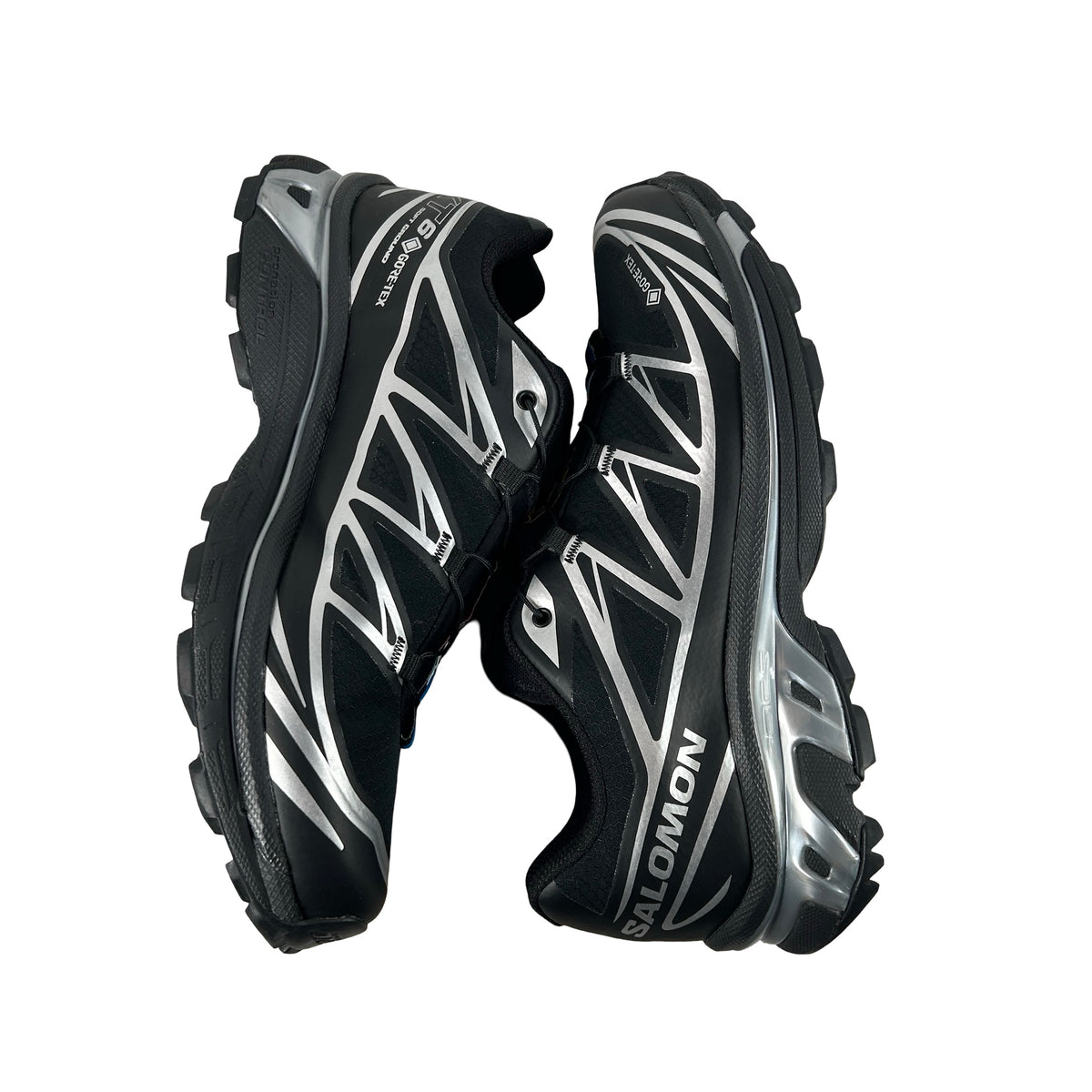 L47450600 Salomon XT-6 Gore-Tex Black Silver [USED] - 8.5 M (Used)