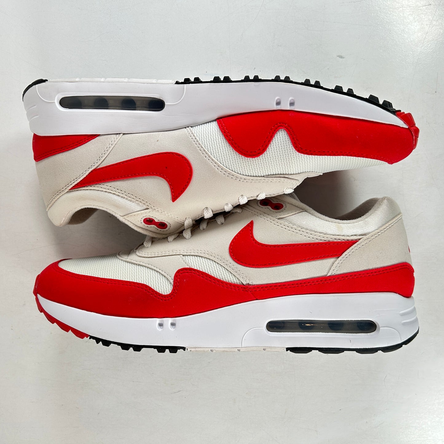 DV1403 160 Nike Air Max 1 '86 OG Golf Big Bubble Sport Red [USED] - 11.5 M (Used)