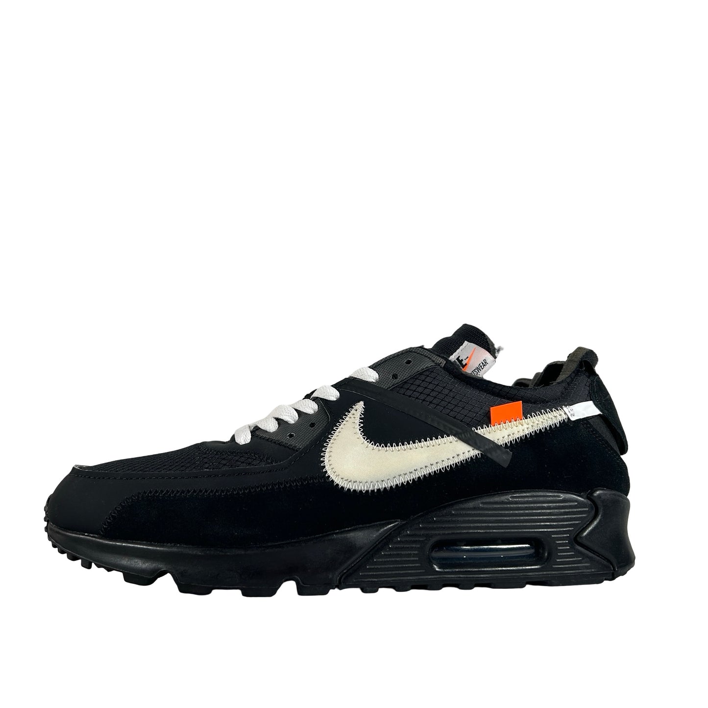 AA7293 001 Air Max 90 Off-White Black [USED] - 11.5 M (Used)