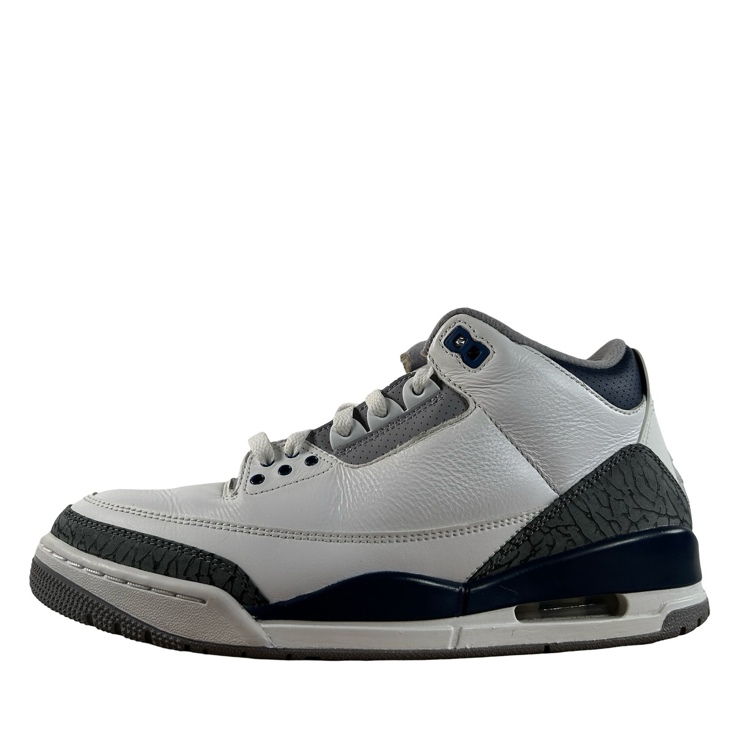 CT8532 140 Jordan 3 Retro Midnight Navy [USED] - 9 M (Used3)