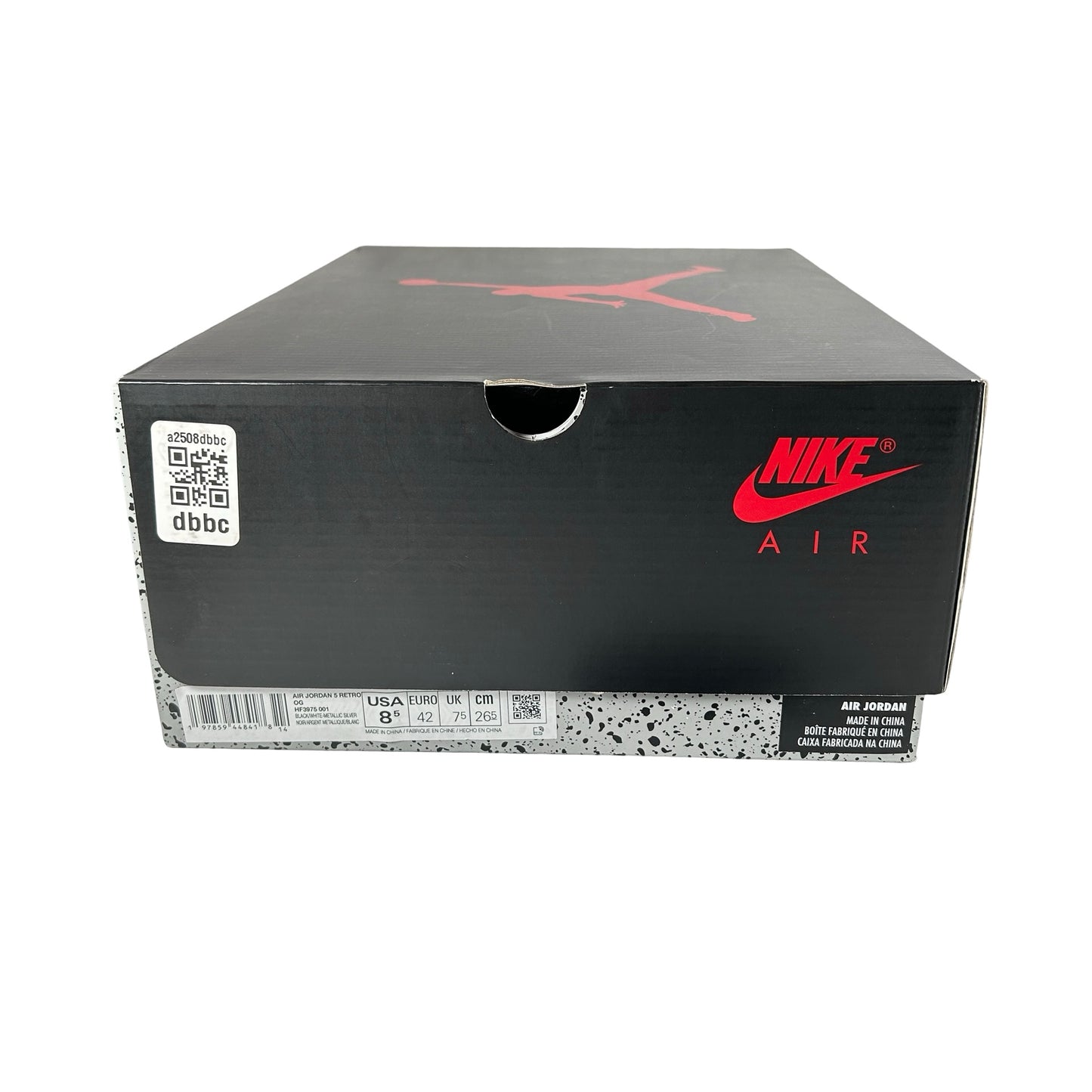 HF3975 001 Jordan 5 Retro OG Black Metallic Reimagined [USED] - 8.5 M (Used)