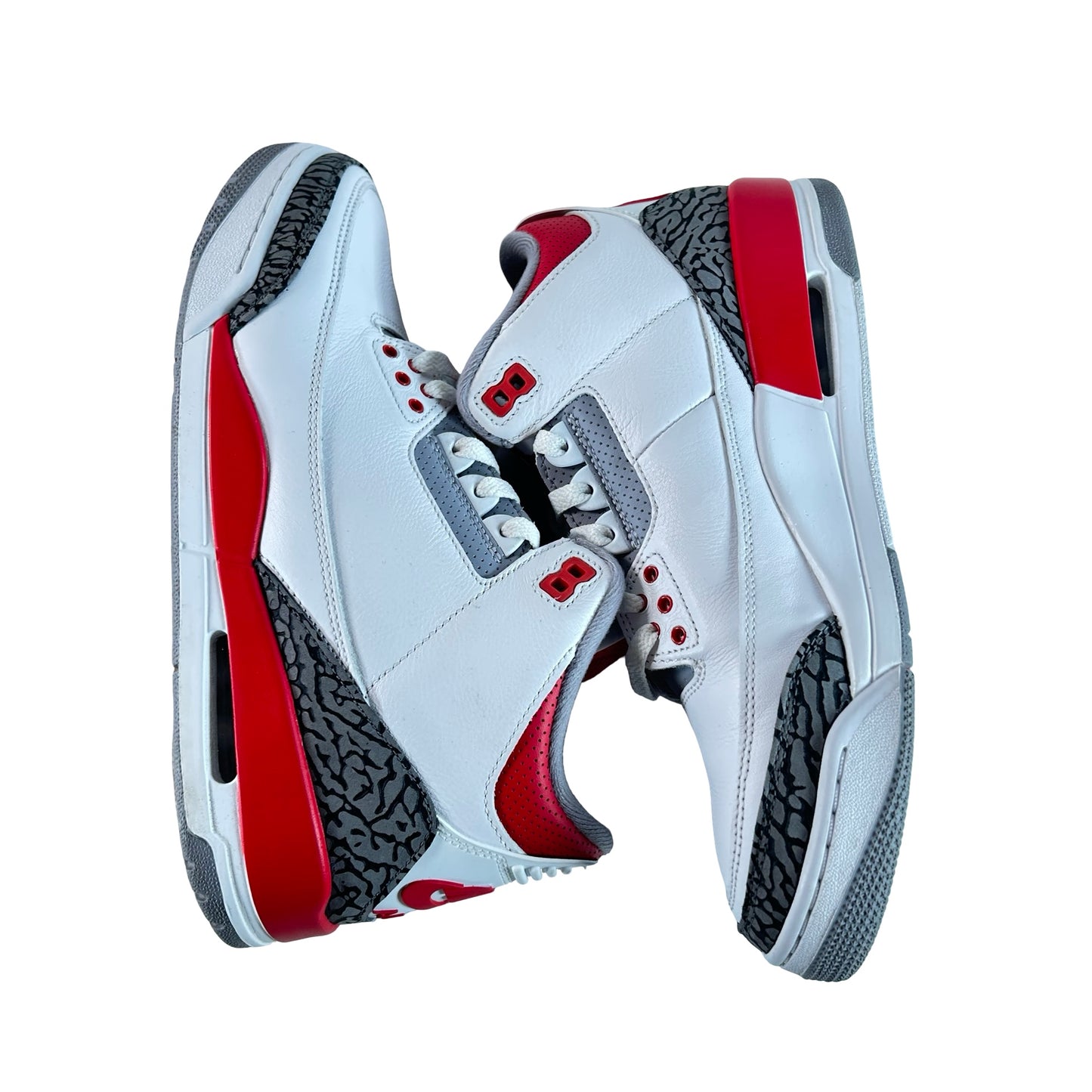 DN3707 160 Jordan 3 Retro Fire Red (2022) [USED] - 9.5 M (Used11)