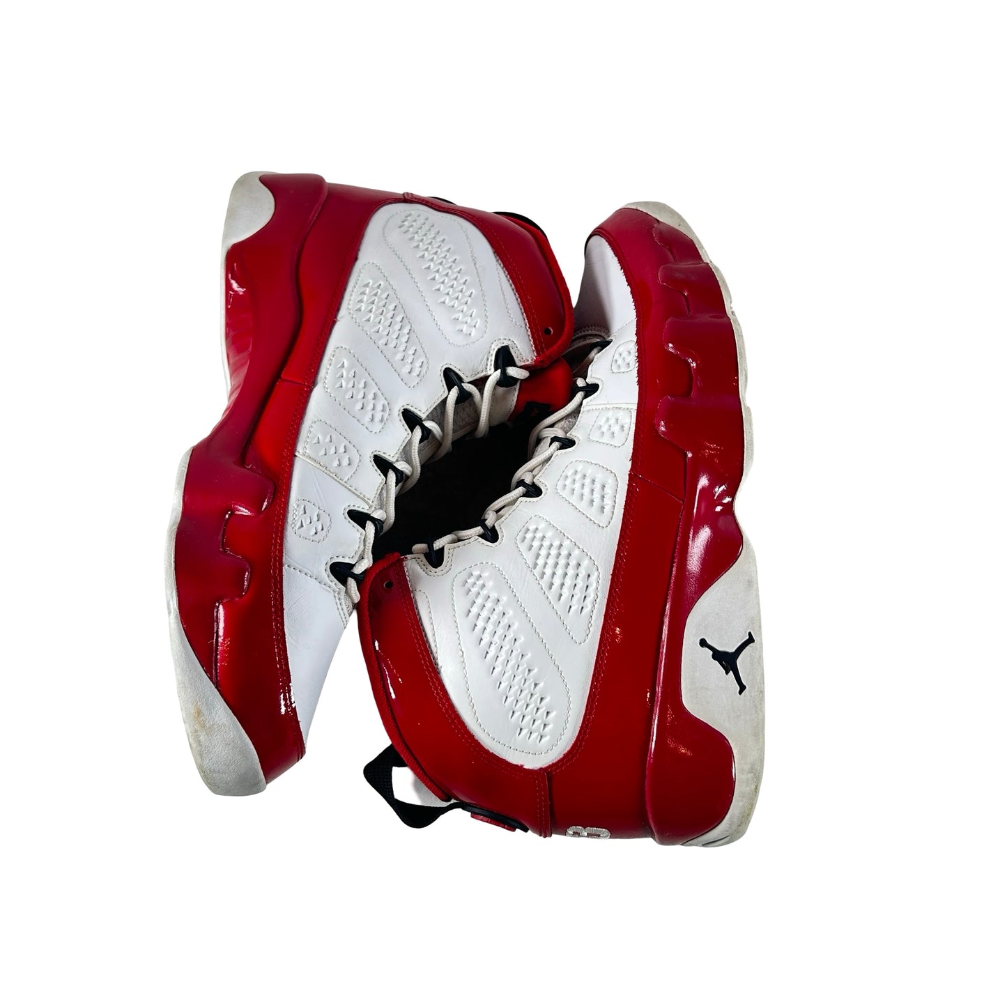 302370 160 Jordan 9 Retro White Gym Red [USED] - 12 M (Used) (No Box)
