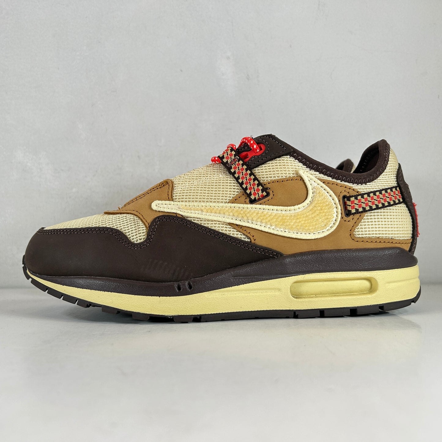 DO9392 200 Nike Air Max 1 Travis Scott Cactus Jack Baroque Brown [USED] - 7.5 M (Used)