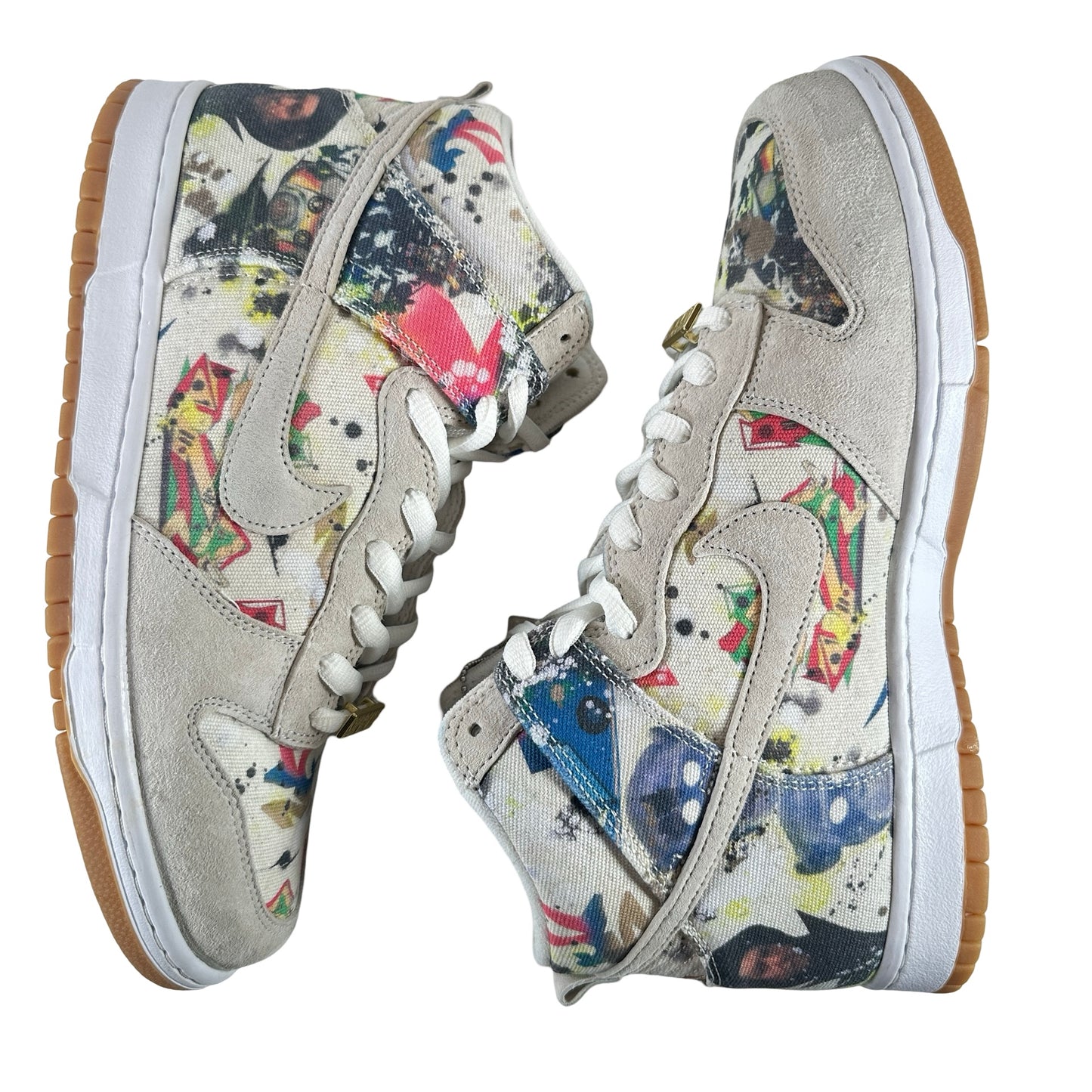 FD8779 100 Nike SB Dunk High Supreme Rammellzee [USED] - 11 M (Used)