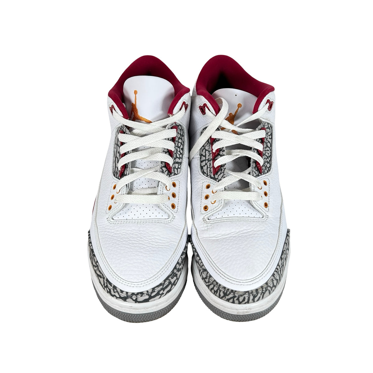CT8532 126 Jordan 3 Retro Cardinal Red [USED] - 9.5 M (Used2) (No Box2)