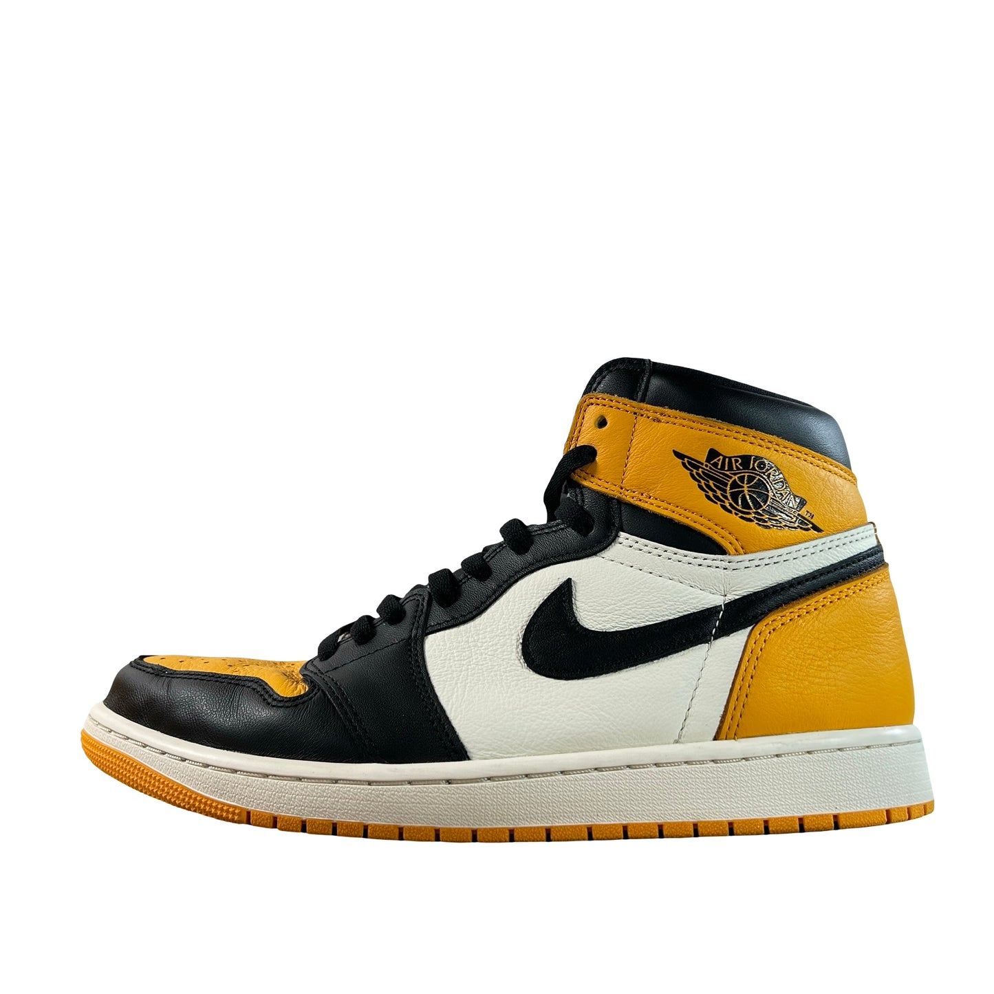 555088 711 Jordan 1 Retro High OG Yellow Toe [USED] - 10.5 M (Used7)
