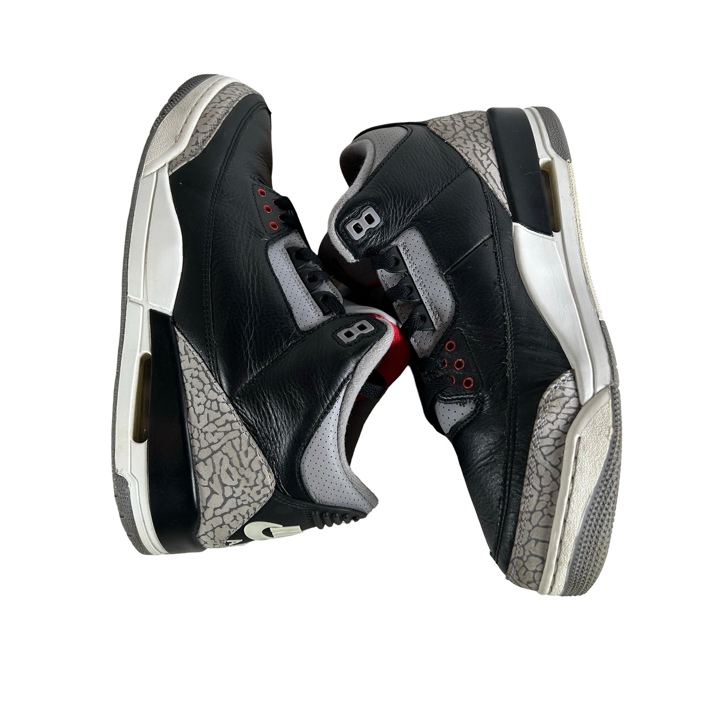 DN3707 010 Jordan 3 Retro OG Black Cement (2024) [USED] - 10.5 M (Used35)