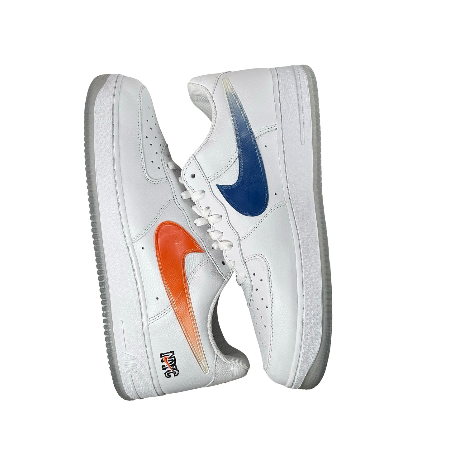 CZ7928 100 Nike Air Force 1 Low Kith Knicks Home [CONDITIONAL] - 14 M (Yellowing Soles) (No Box)