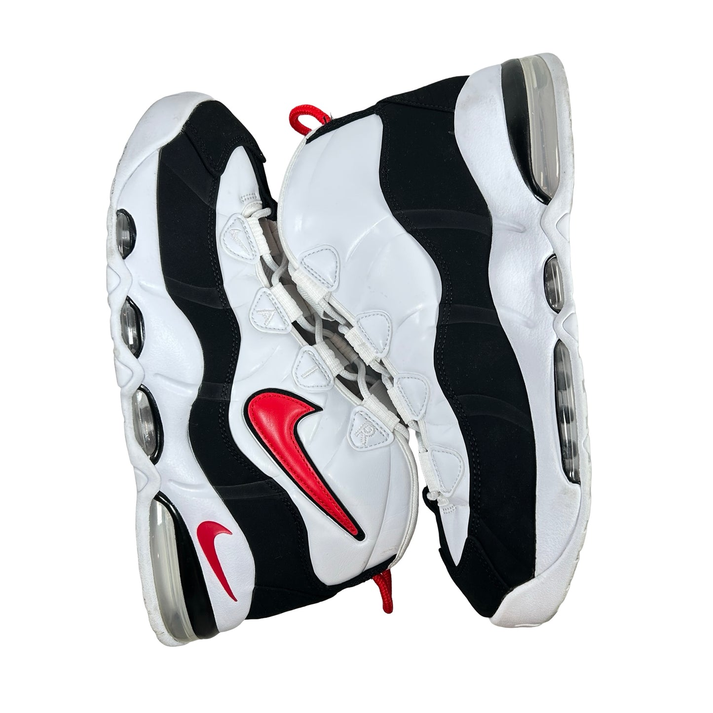 CK0892 101 Nike Air Max Uptempo 95 White Red Black [USED] - 9.5 M (Used)