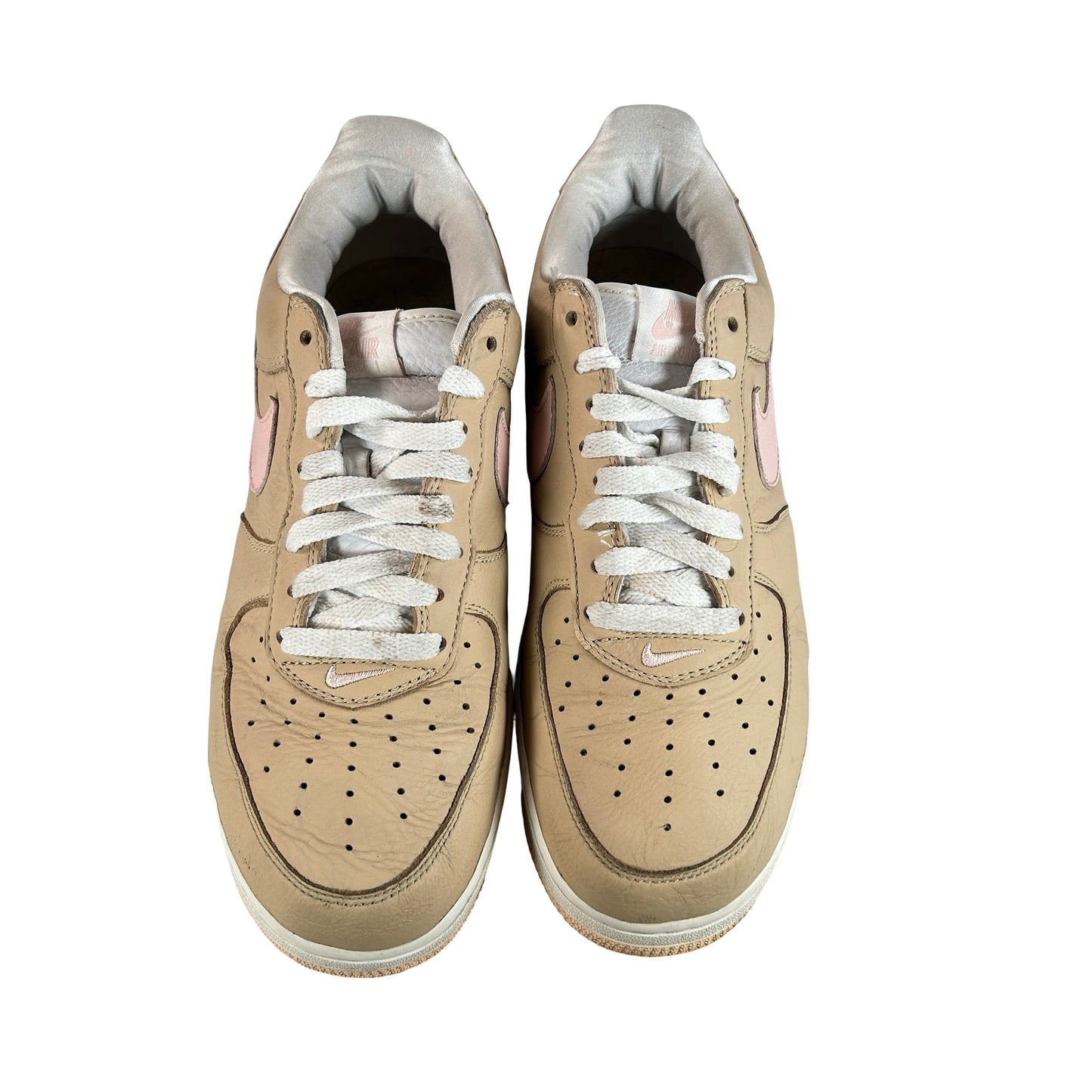 845053 201 Nike Air Force 1 Low Linen (2016) [USED] - 10 M (Used)