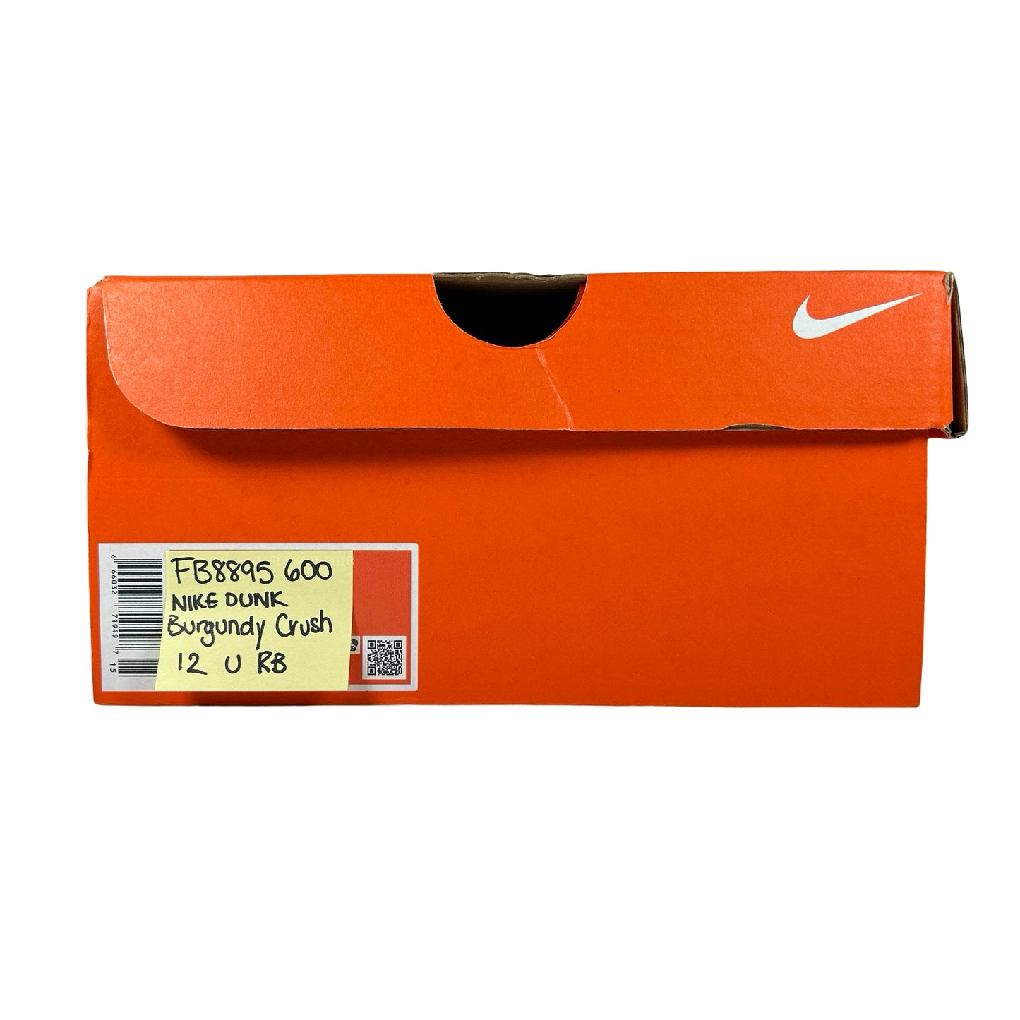 FB8895 600 Nike Dunk Low Retro Premium Borgoña Crush