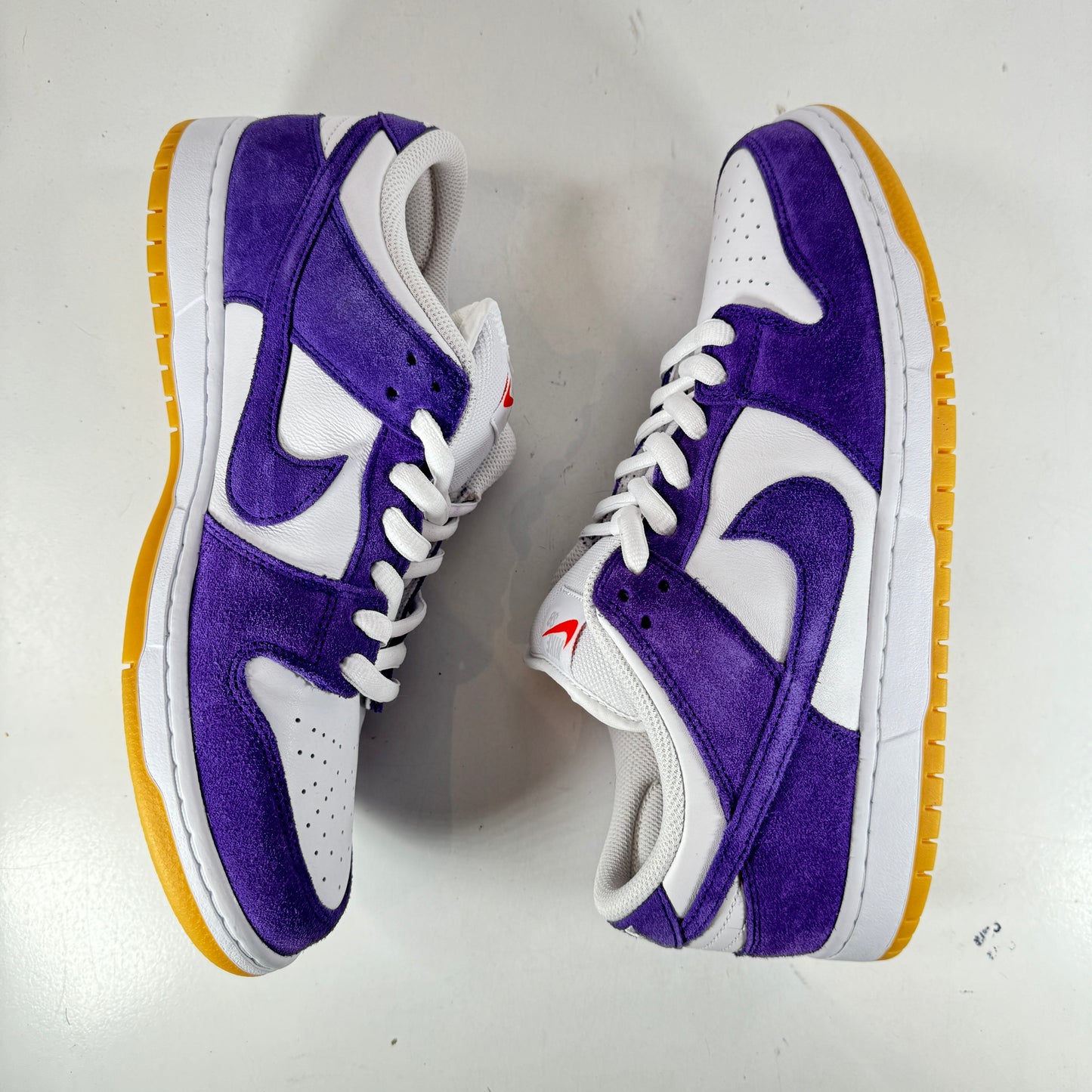 DV5464 500 Nike SB Dunk Low Pro ISO Orange Label Court Purple [USED] - 11 M (Used) (No Box)