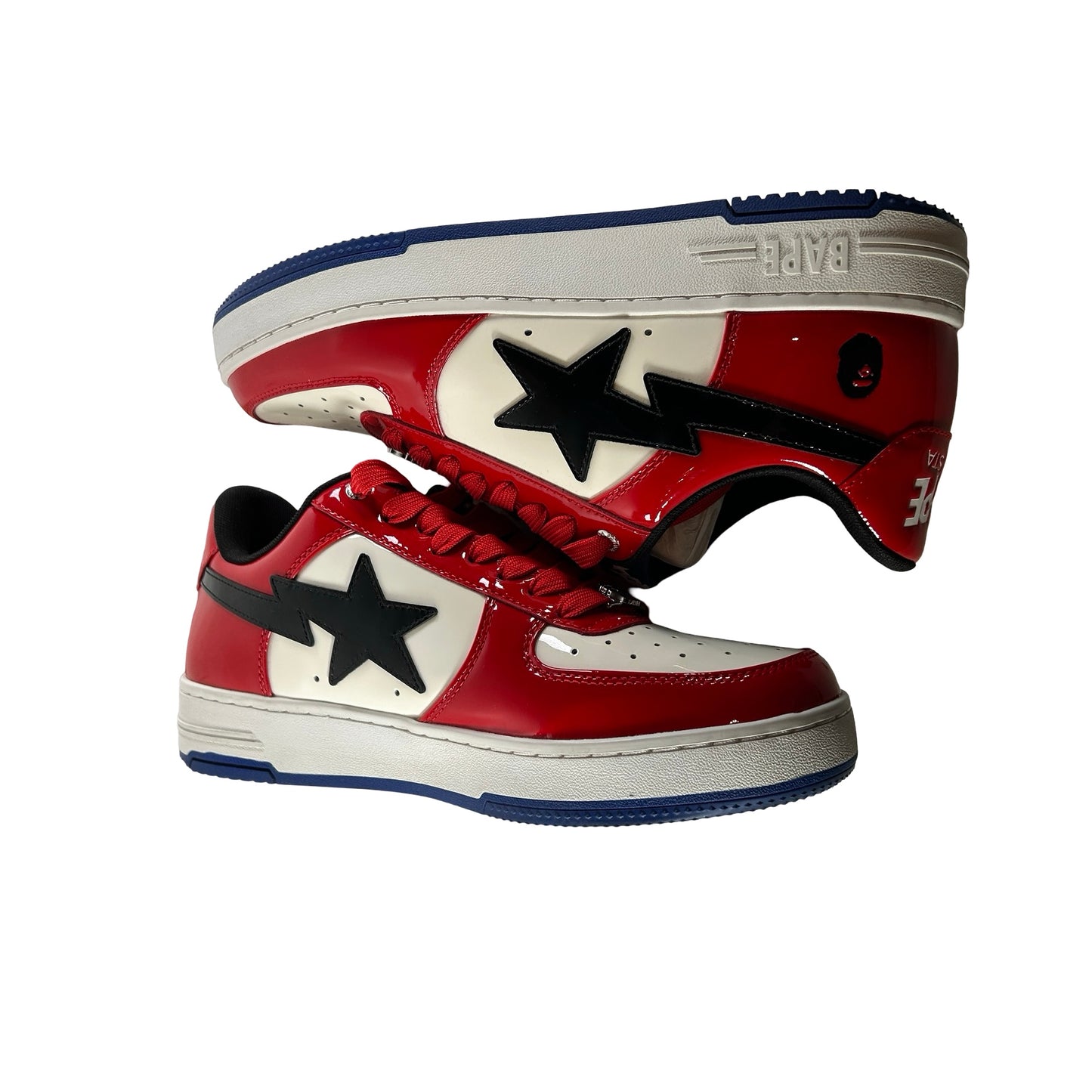 1K80191301 RED A Bathing Ape Bape Sta #1 Red [USED] - 11 M (Used) (No Box)