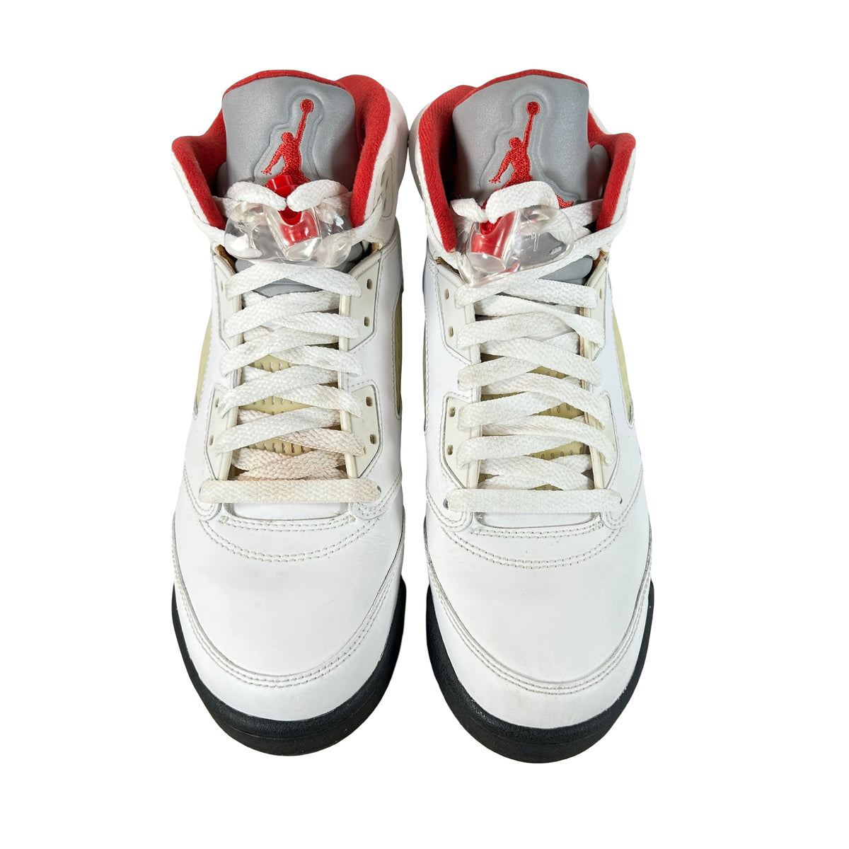 440888 100 Jordan 5 Retro Fire Red 2013 (GS) [USED] - 7 Y (Used)