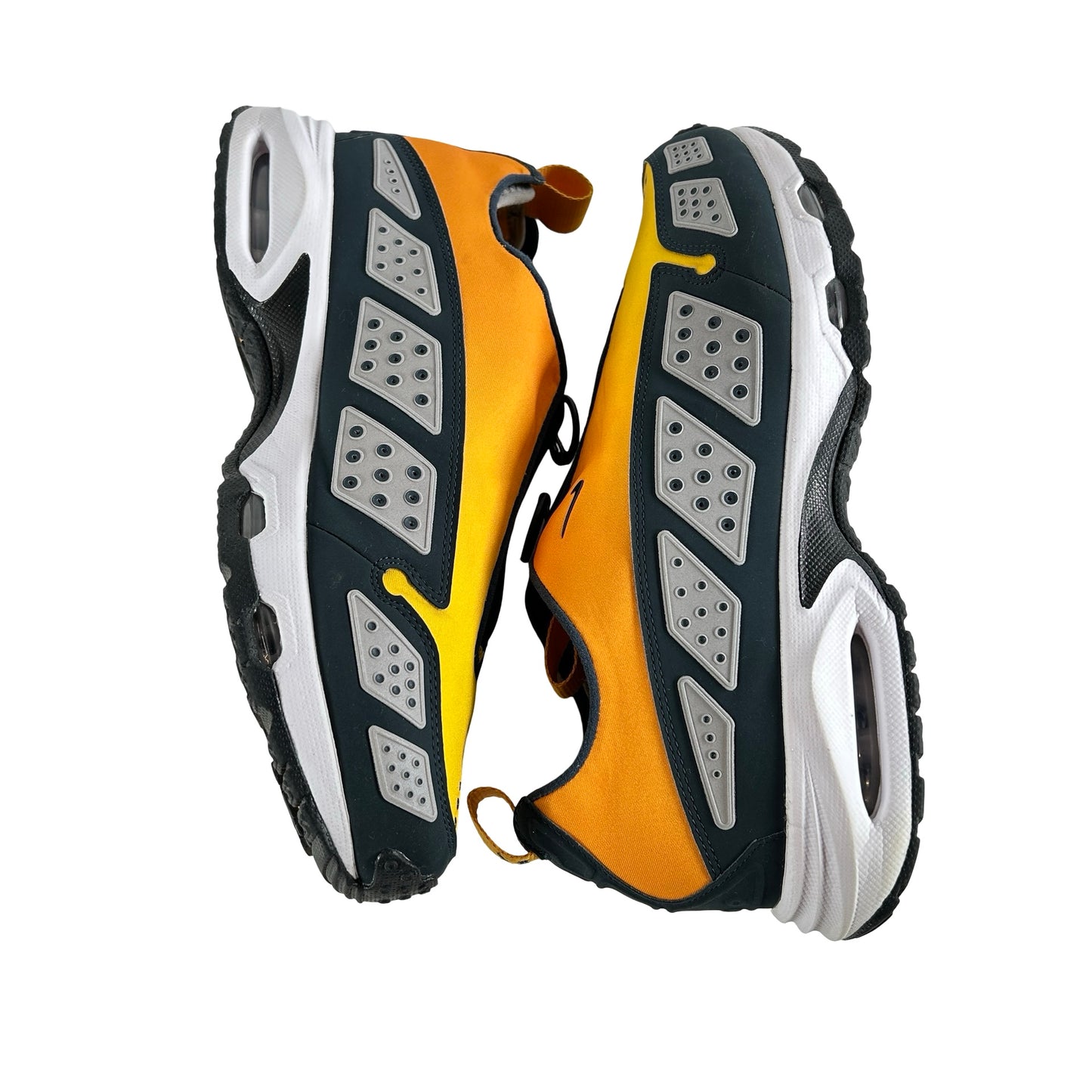 HJ8080 700 Nike Air Max Sunder Canyon Gold Deep Ocean (W) [USED] - 11.5 W (Used) (No Box)