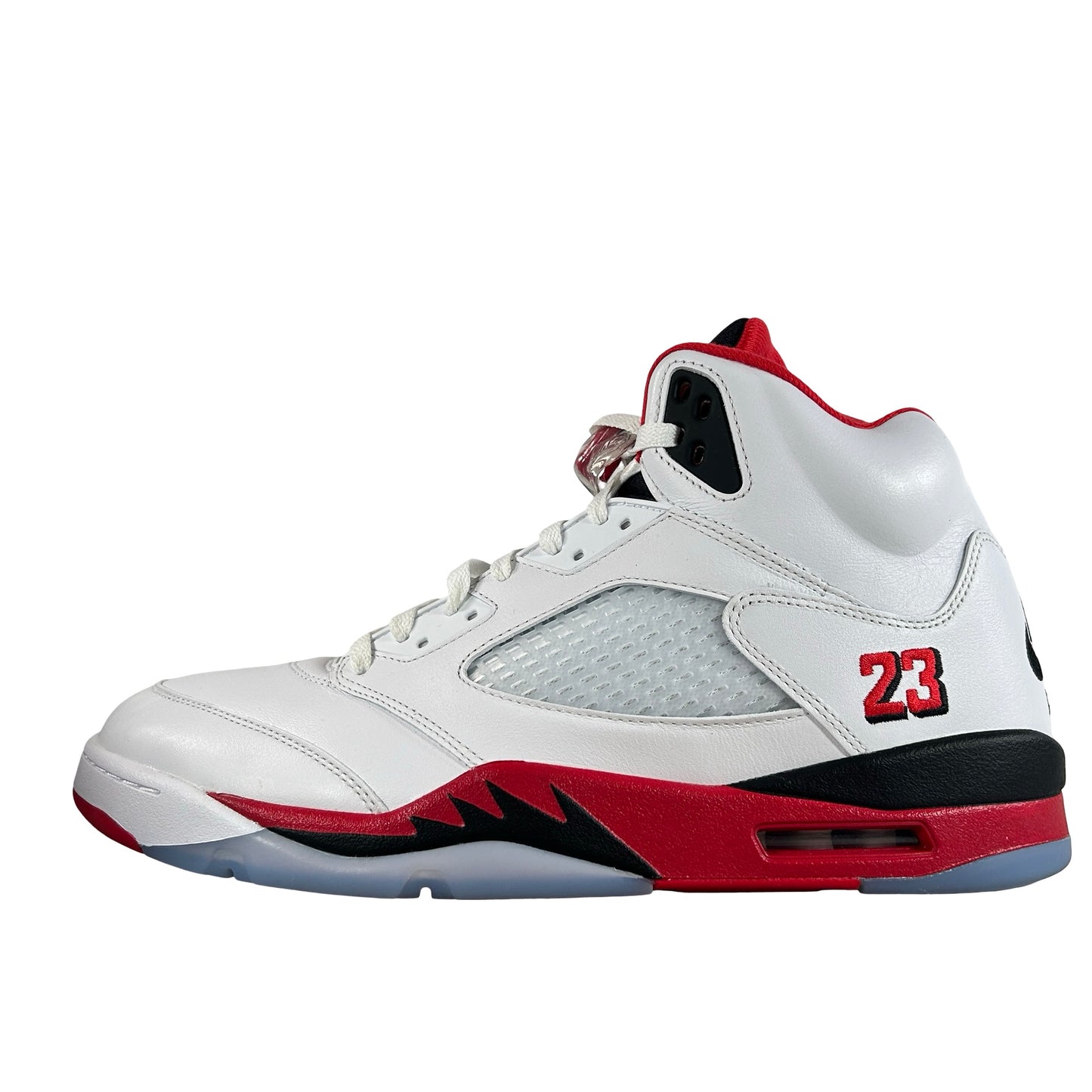 HQ7978 101 Jordan 5 Retro Fire Red Black Tongue (2025) [USED] - 14 M (Used)
