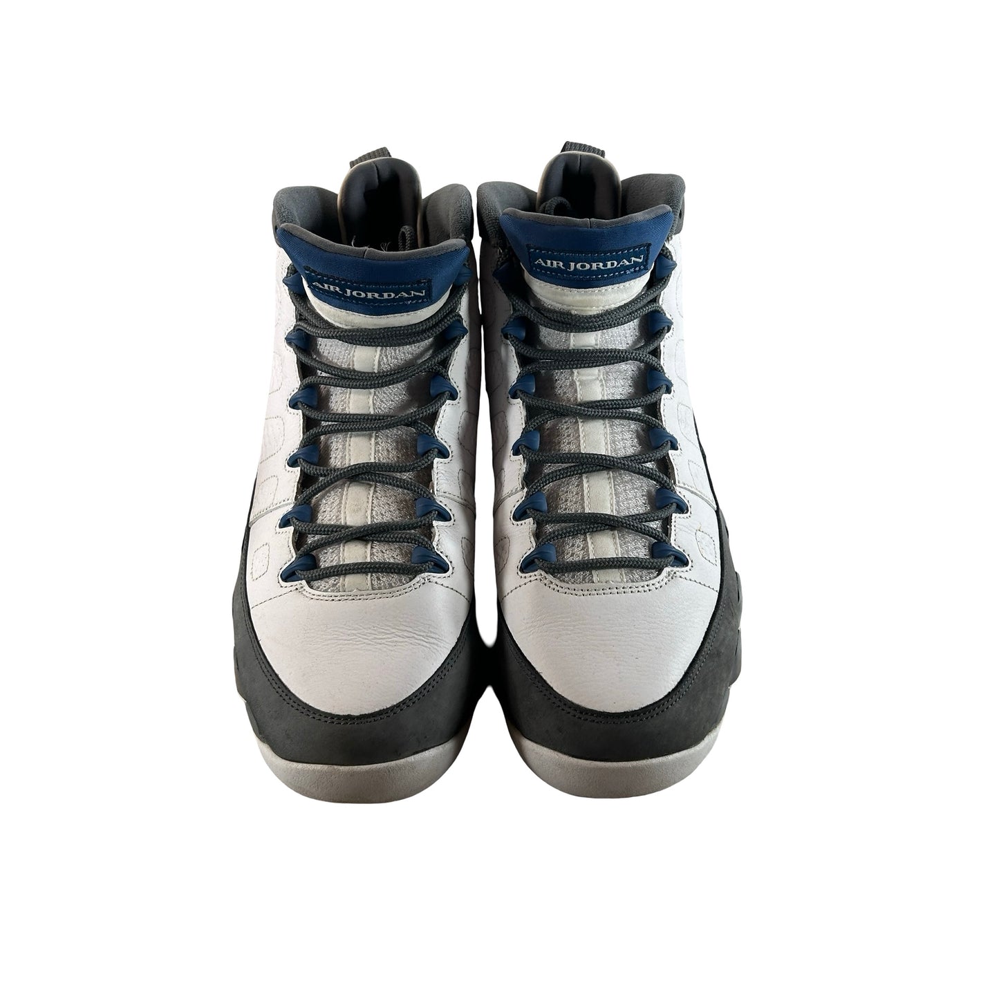 HV4794 100 Jordan 9 Retro Flint Grey French Blue (2026) [USED] - 12 M (Used)