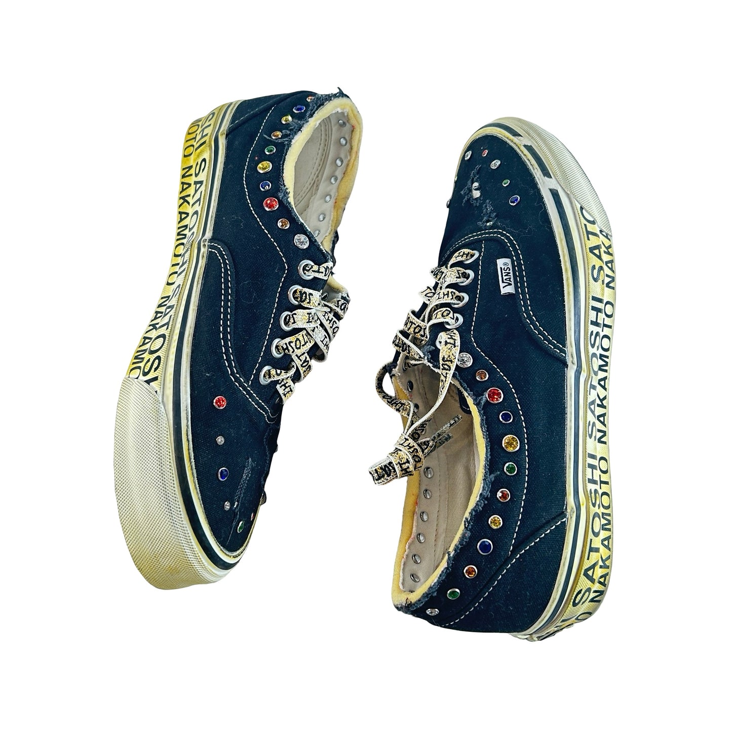 VN000EFEBLK Vans OTW Era 95 Satoshi Nakamoto Round Lucky Charm [USED] - 9 M (Used) (No Box) (No Charms)