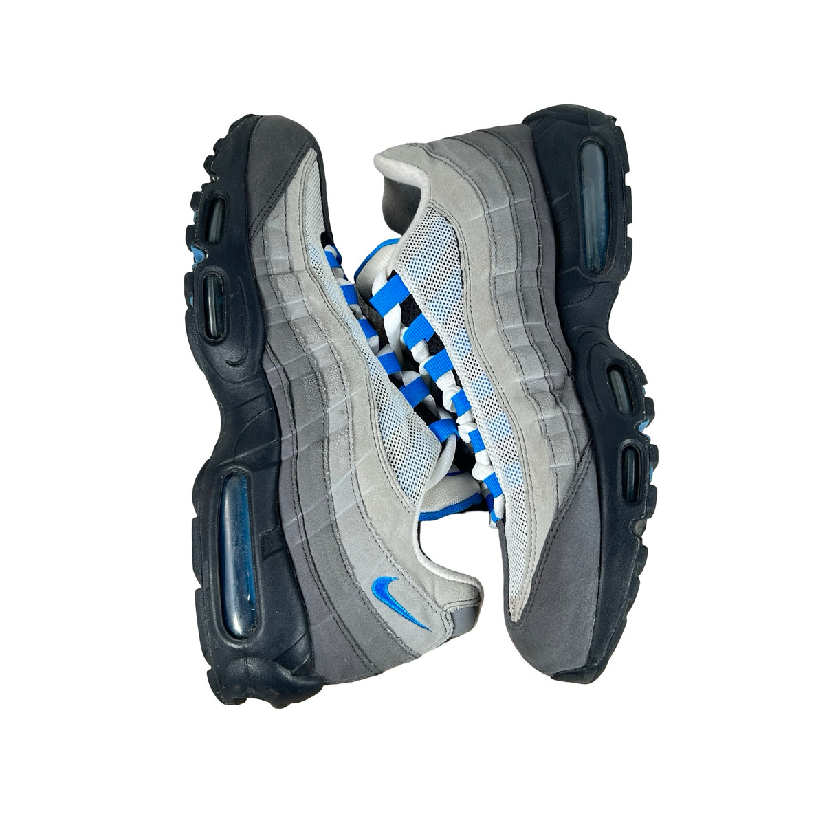 AT8696 100 Nike Air Max 95 OG Crystal Blue [USED] - 11 M (Used) (No Box)