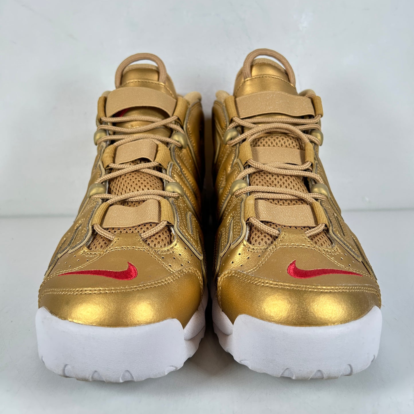 902290 700 Nike Air More Uptempo Supreme Suptempo Gold [USED] - 10.5 M (VNDS)