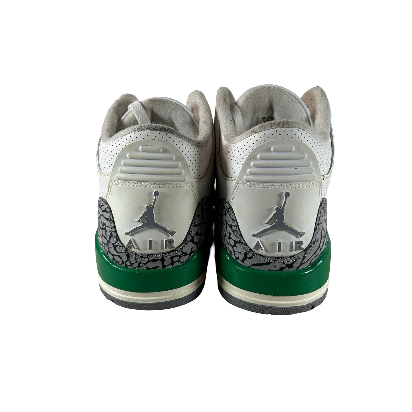 CK9246 136 Jordan 3 Retro Lucky Green (W) [USED] - 9 W (Used) (Replace Box)