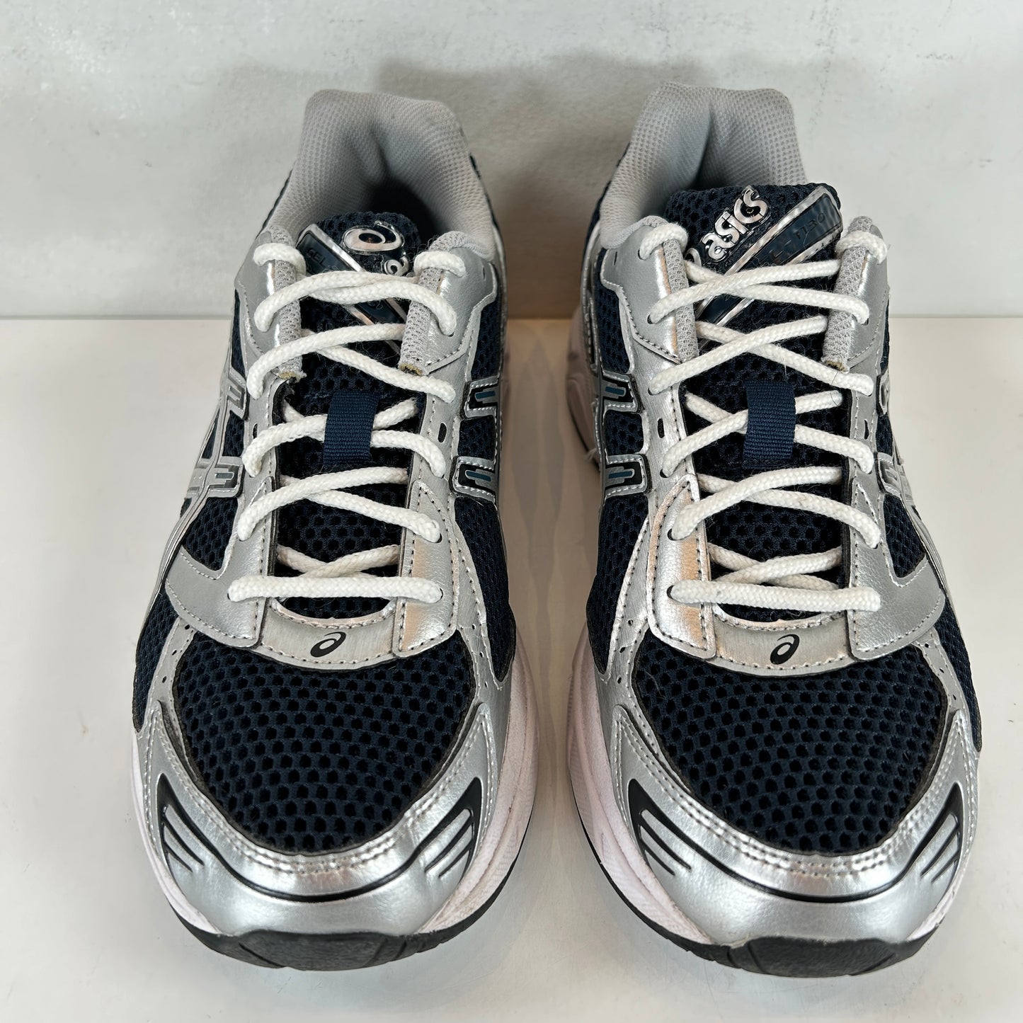1201A256 400 ASICS Gel-1130 French Blue Pure Silver [USED] - 9.5 M (Used) (No Box)