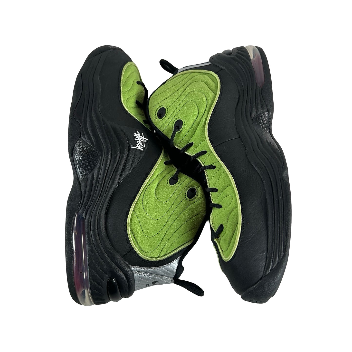 DX6933 300 Nike Air Penny 2 Stussy Vivid Green Black [USED] - 11.5 M (Used)