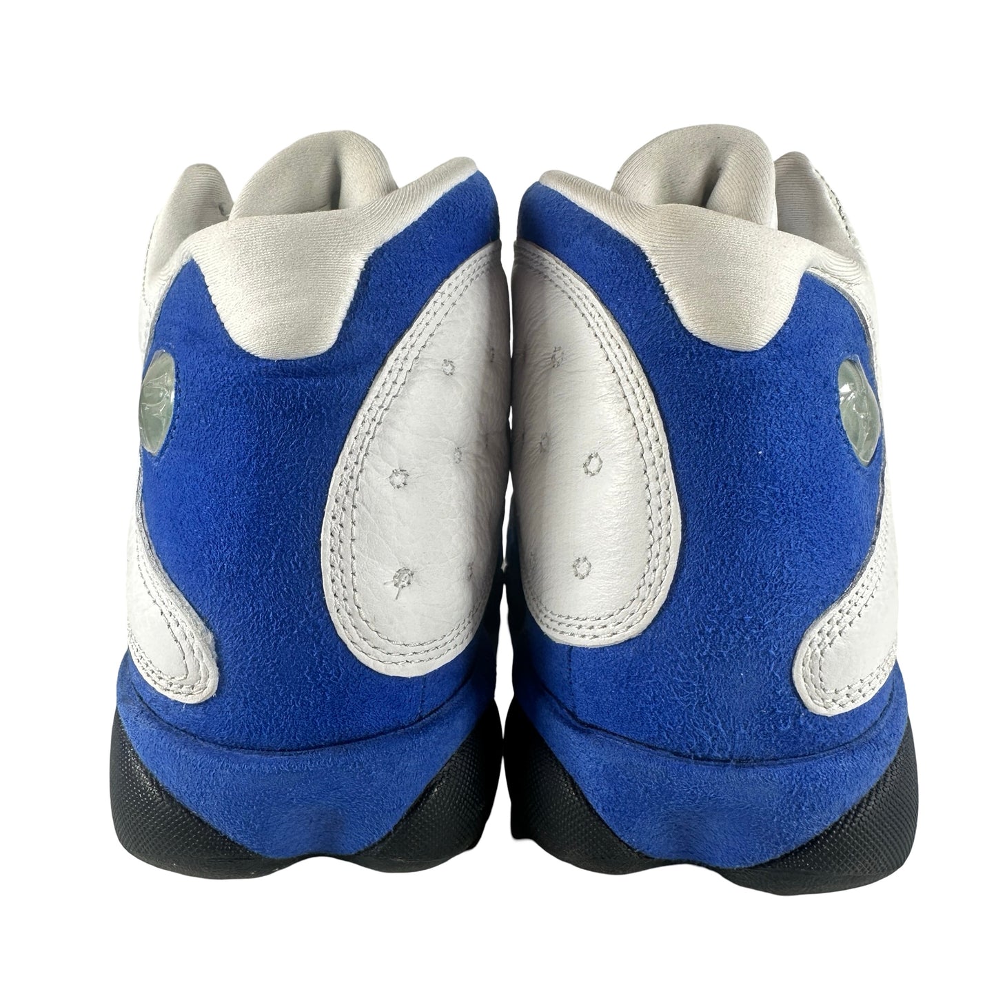 414571 117 Jordan 13 Retro White Hyper Royal Black [USED] - 11.5 M (Used) (Replace Box)