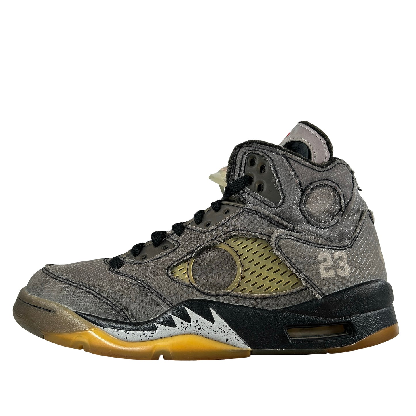 CT8480 001 Jordan 5 Off-White Black [USED] - 7 M (Used3)
