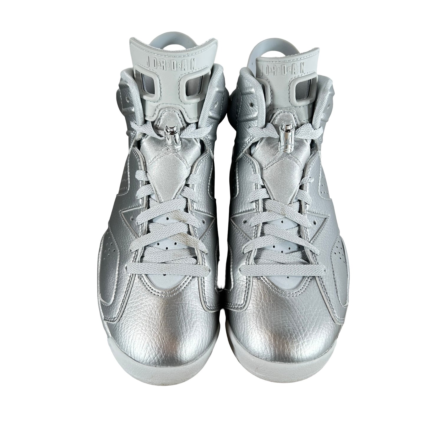 IQ5135 001 Jordan 6 Retro PSG Paris Saint-Germain Silver [USED] - 8 M (Used)
