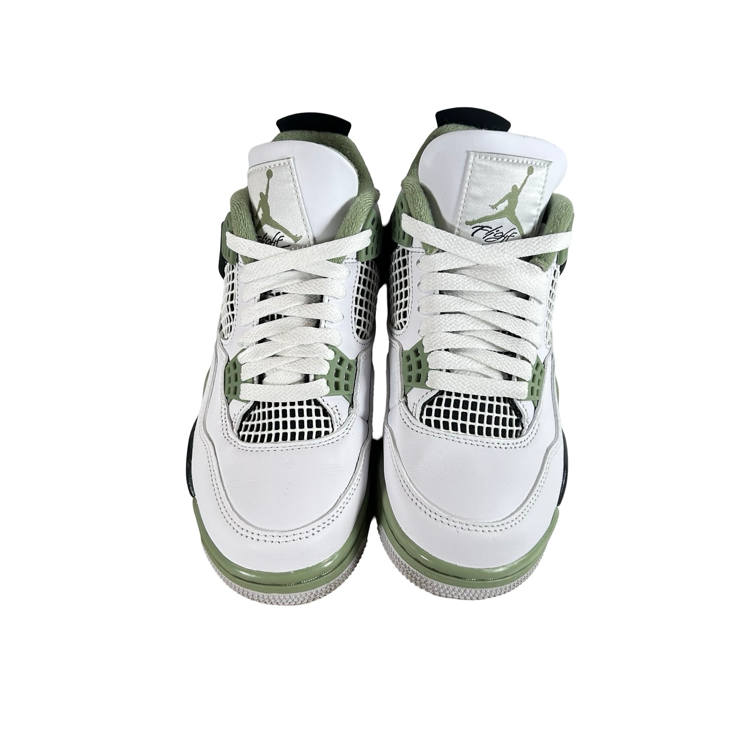 AQ9129 103 Jordan 4 Retro Seafoam (W) [USED] - 5.5 W (Used)