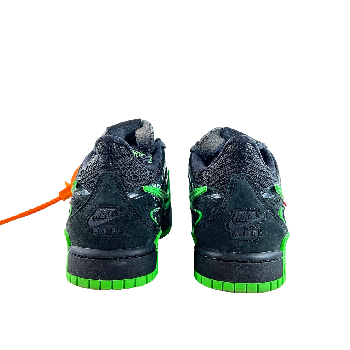 CU6015 001 Nike Air Rubber Dunk Off-White Green Strike [USED] - 6.5 M (Used)