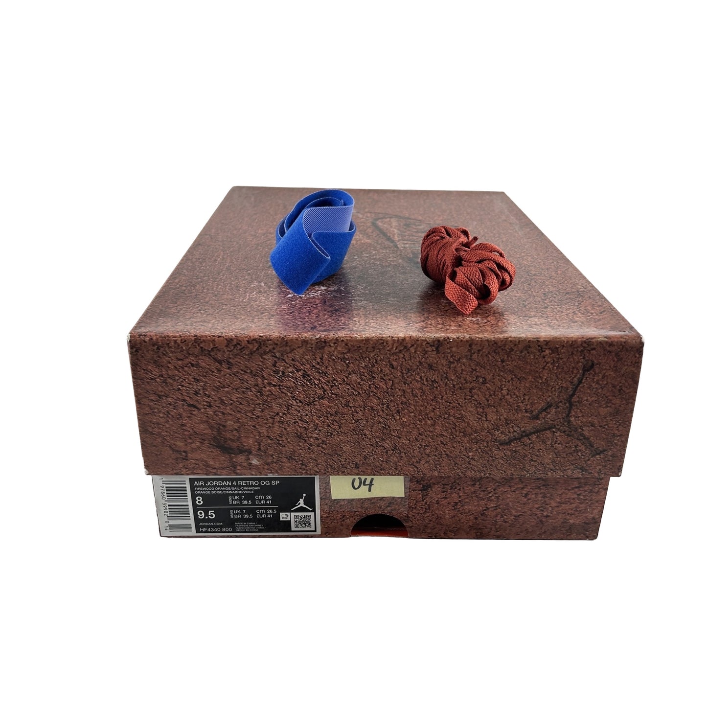 HF4340 800 Air Jordan 4 Retro OG SP Nigel Sylvester Brick by Brick [USED] - 8 M (Used4)