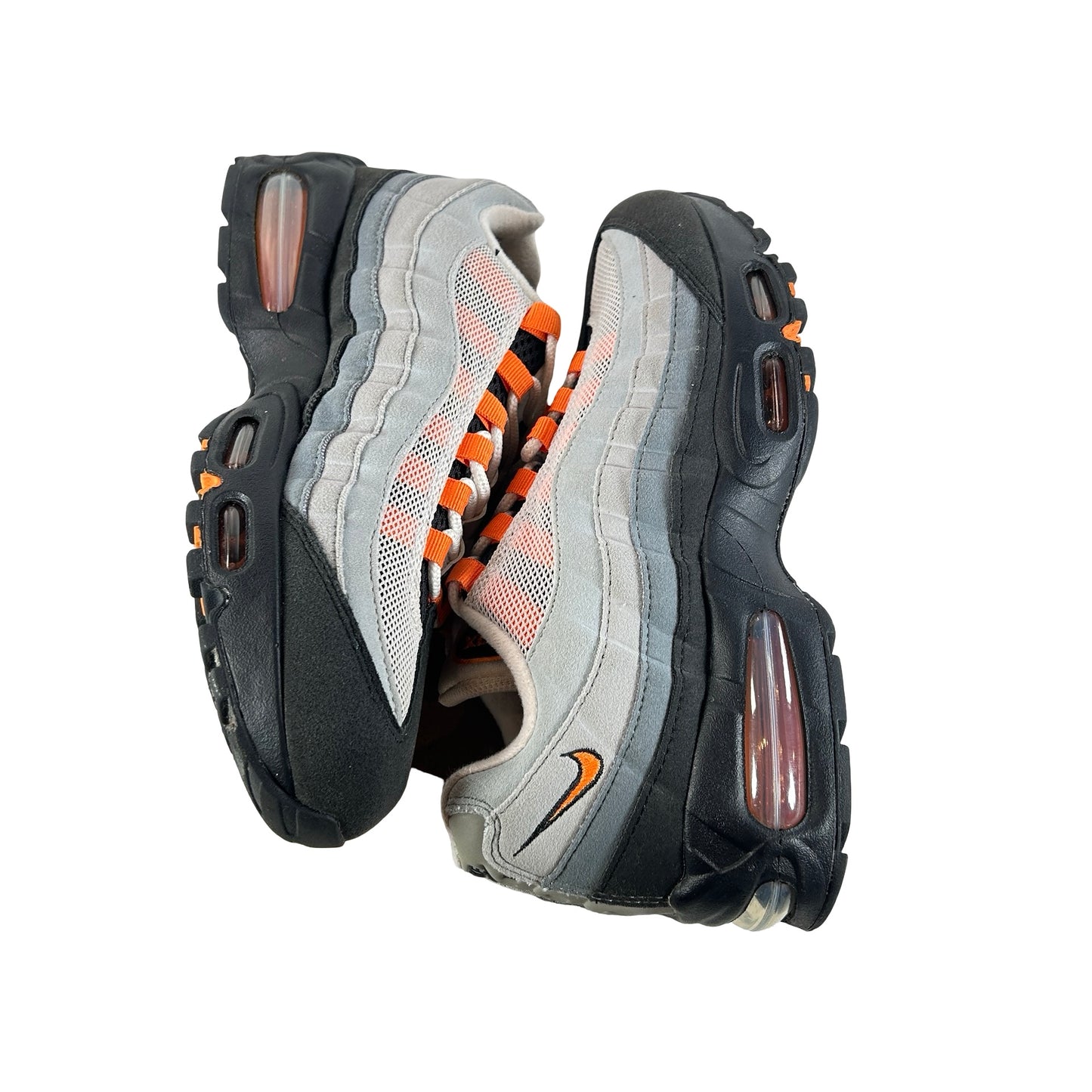 HM4740 005 Nike Air Max 95 OG Big Bubble Bright Mandarin (2025) - 7.5 M (Used) (No Box)