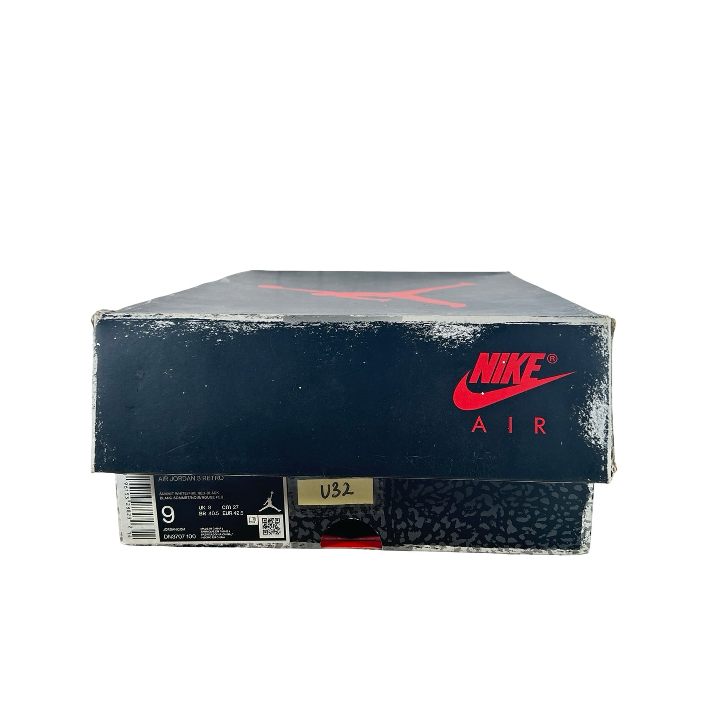 DN3707 100 Jordan 3 Retro White Cement Reimagined [USED] - 9 M (Used32)