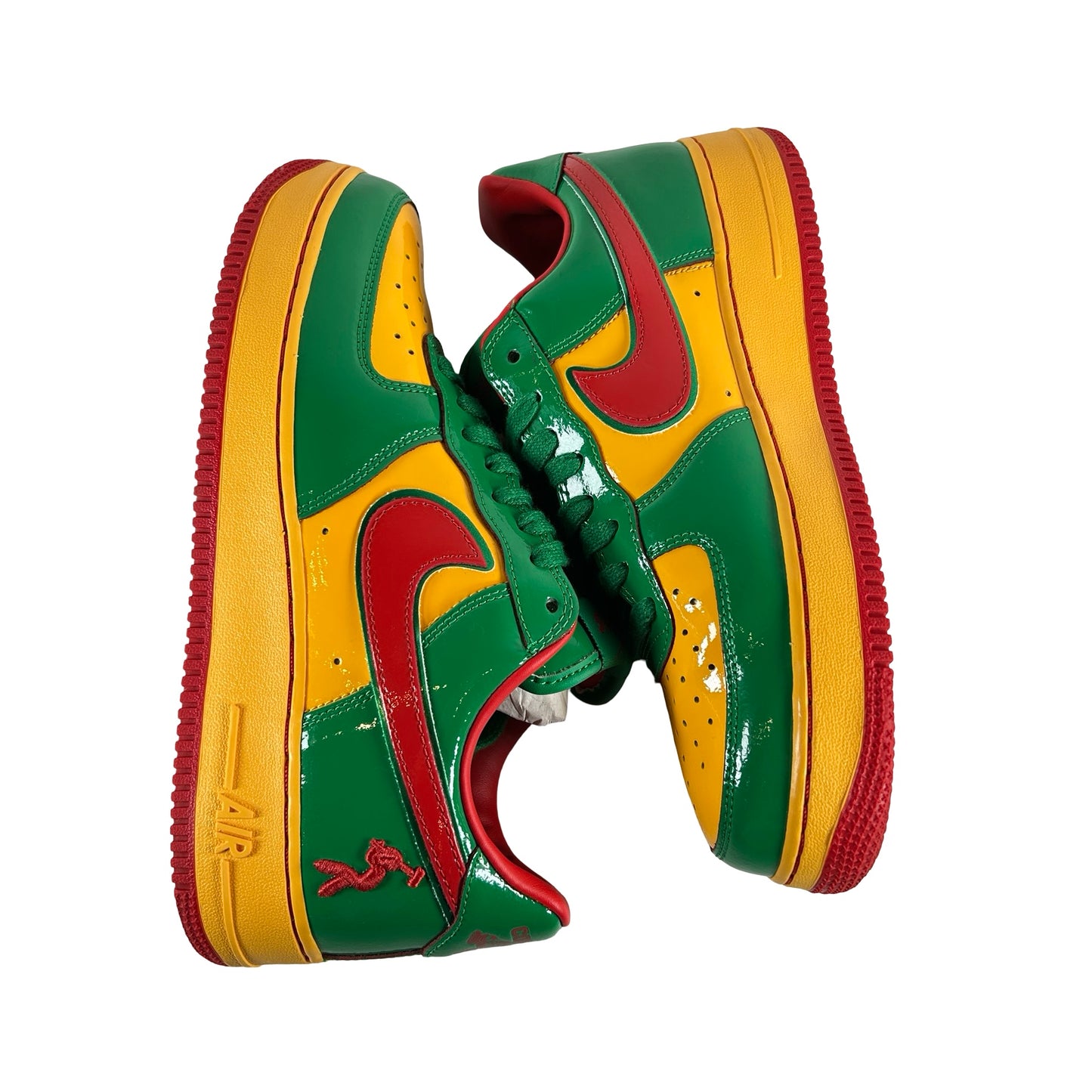 IH4383 300 Nike Air Force 1 Low Lil Yachty Concrete Boys Lucky Green [USED] - 9 M (Used5)