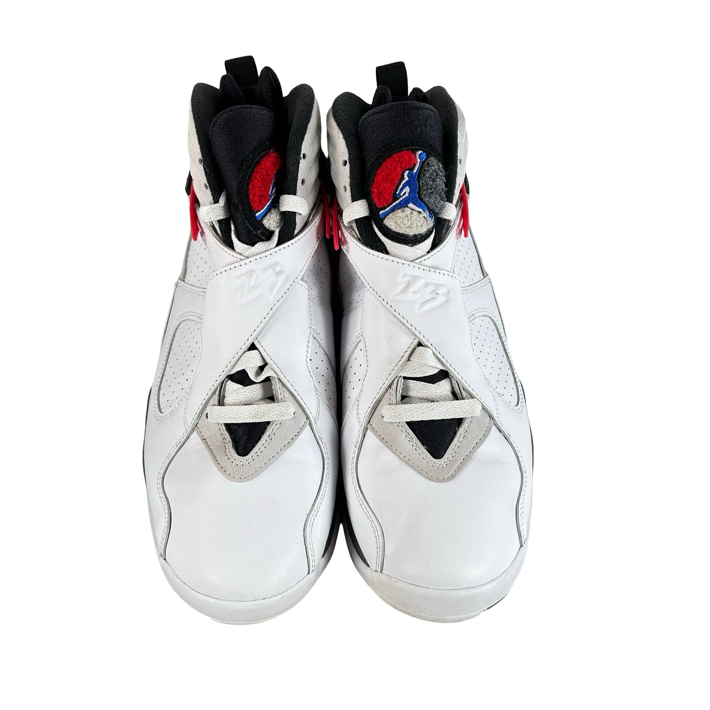305381 100 Jordan 8 Retro White True Red (2025) [USED] - 10 M (Used6)
