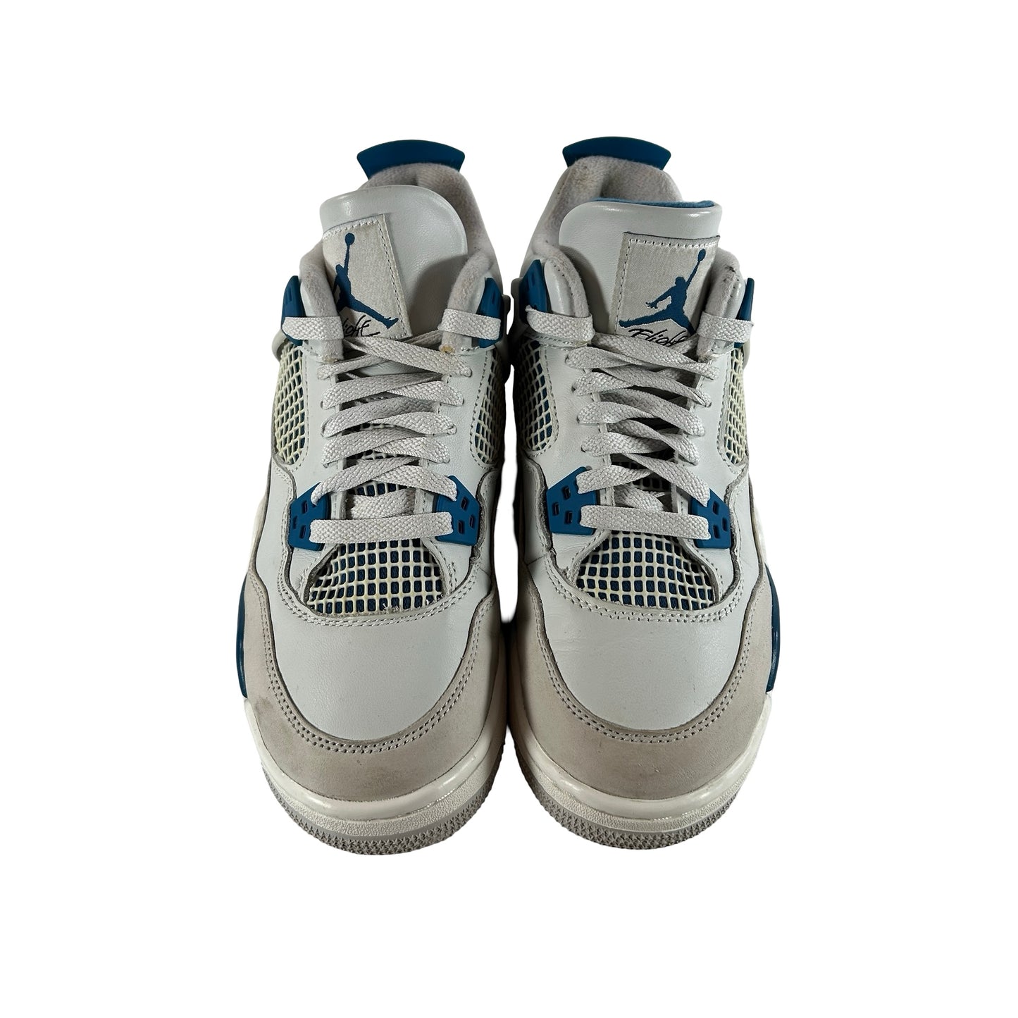 HF4281 141 Jordan 4 Retro Military Blue (2024) (GS) [USED] - 7 Y (Used2) (No Box2)