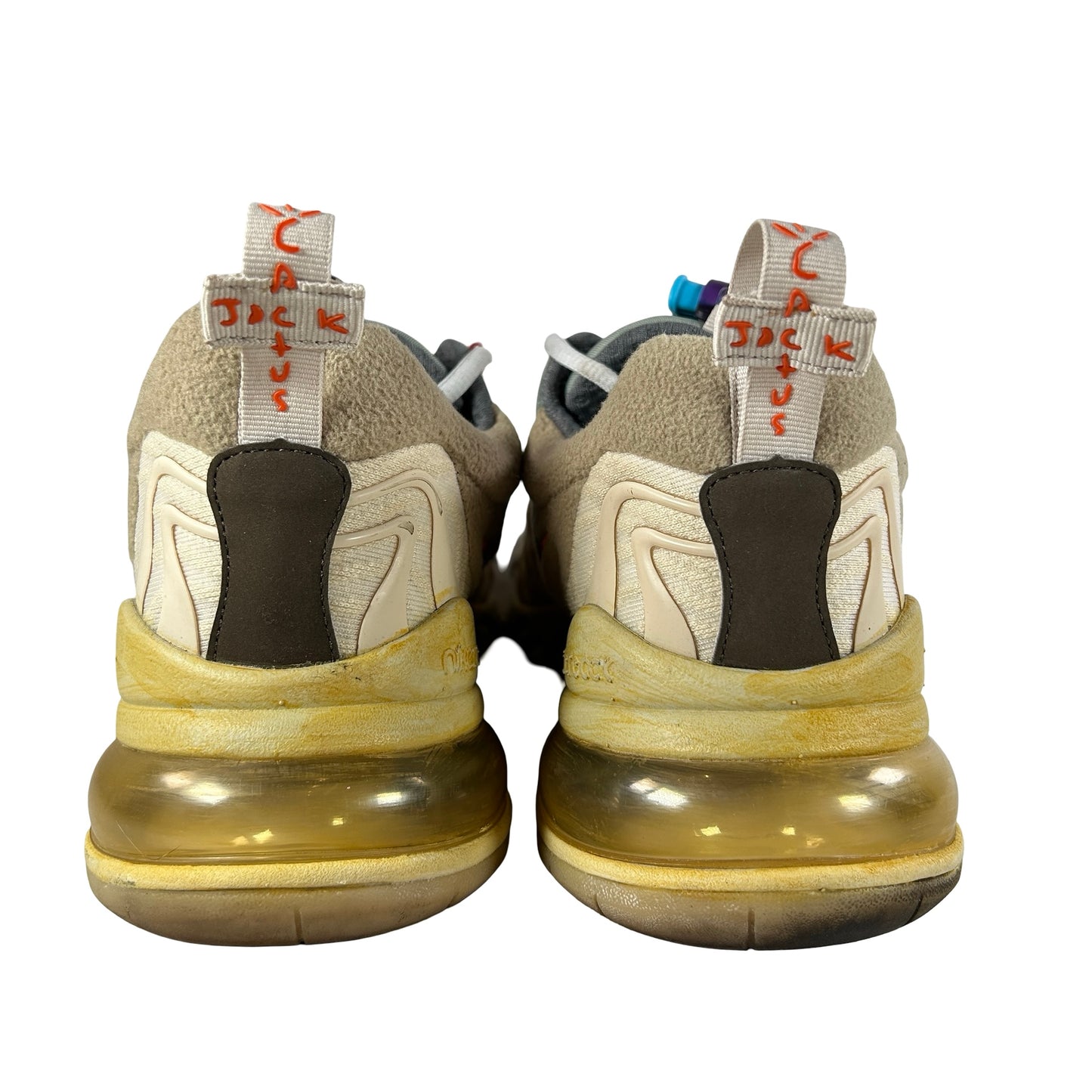 CT2864 200 Nike Air Max 270 React ENG Travis Scott Cactus Trails [USED] - 10 M (Used2)