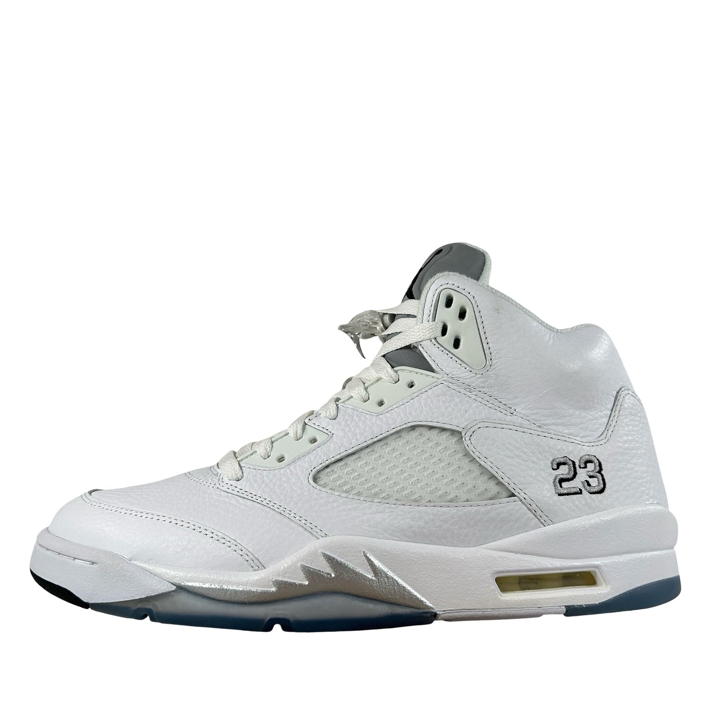 136027 130 Jordan 5 Retro Metallic White (2015) [USED] - 11 M (VNDS)