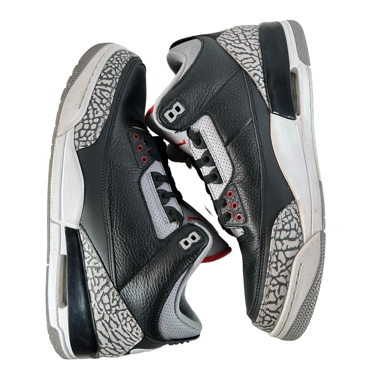 854262 001 Jordan 3 Black Cement 2018 [USED] - 11.5 M (Used6)