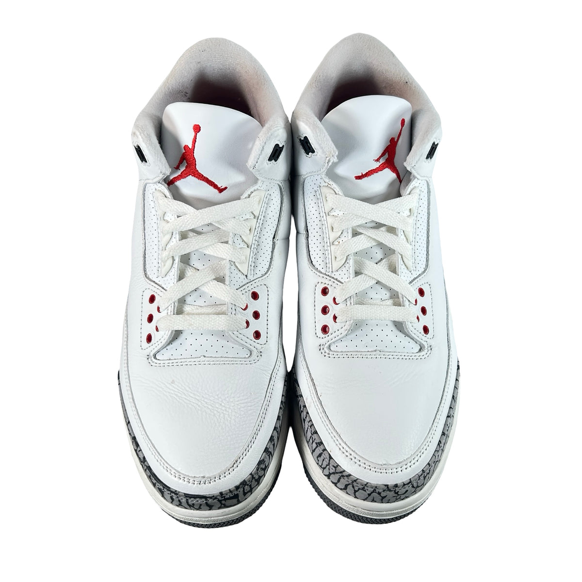 DN3707 100 Jordan 3 Retro White Cement Reimagined [USED] - 10 M (Used44)