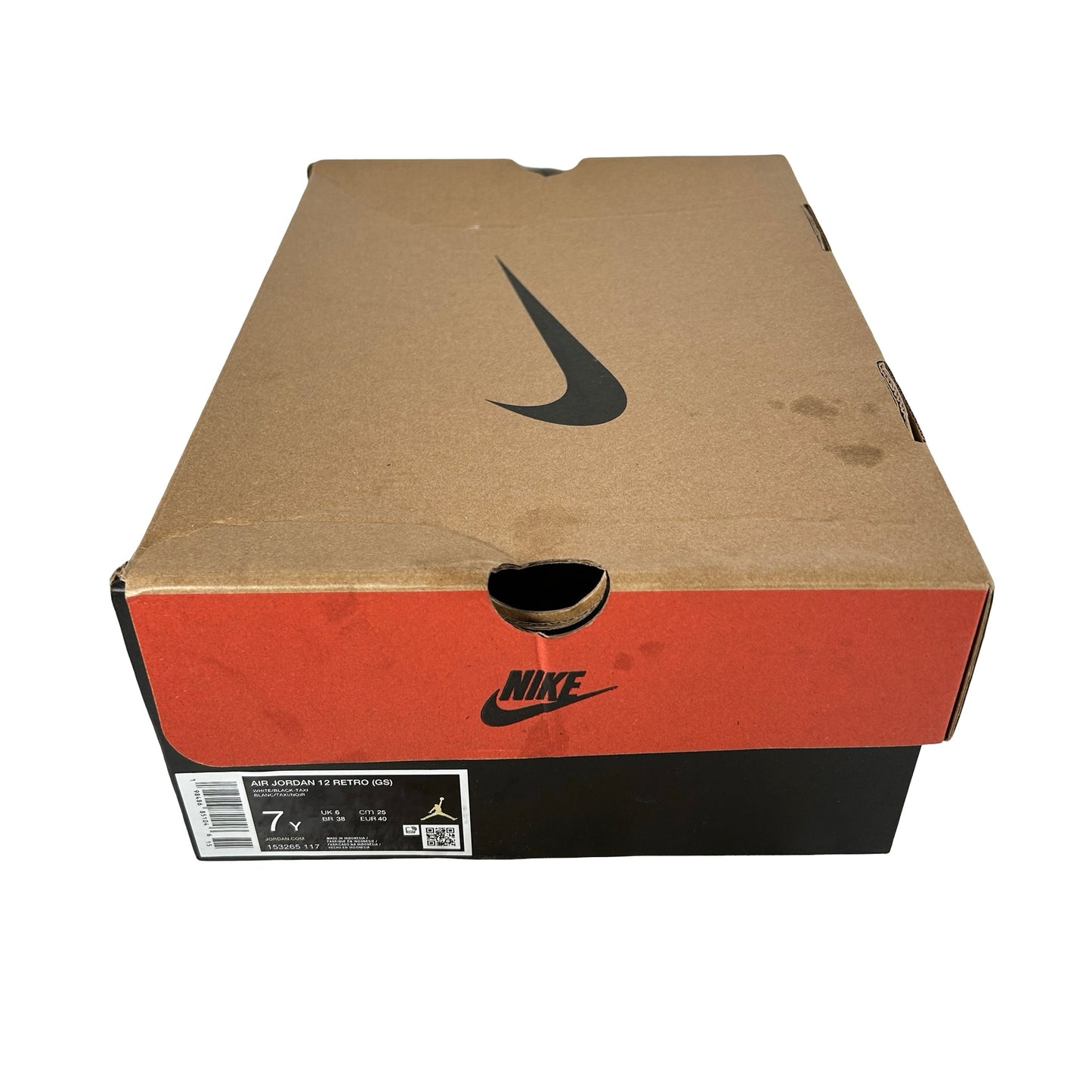 153265 117 Jordan 12 Retro Taxi (2025) (GS) [USED] - 7 Y (Used)