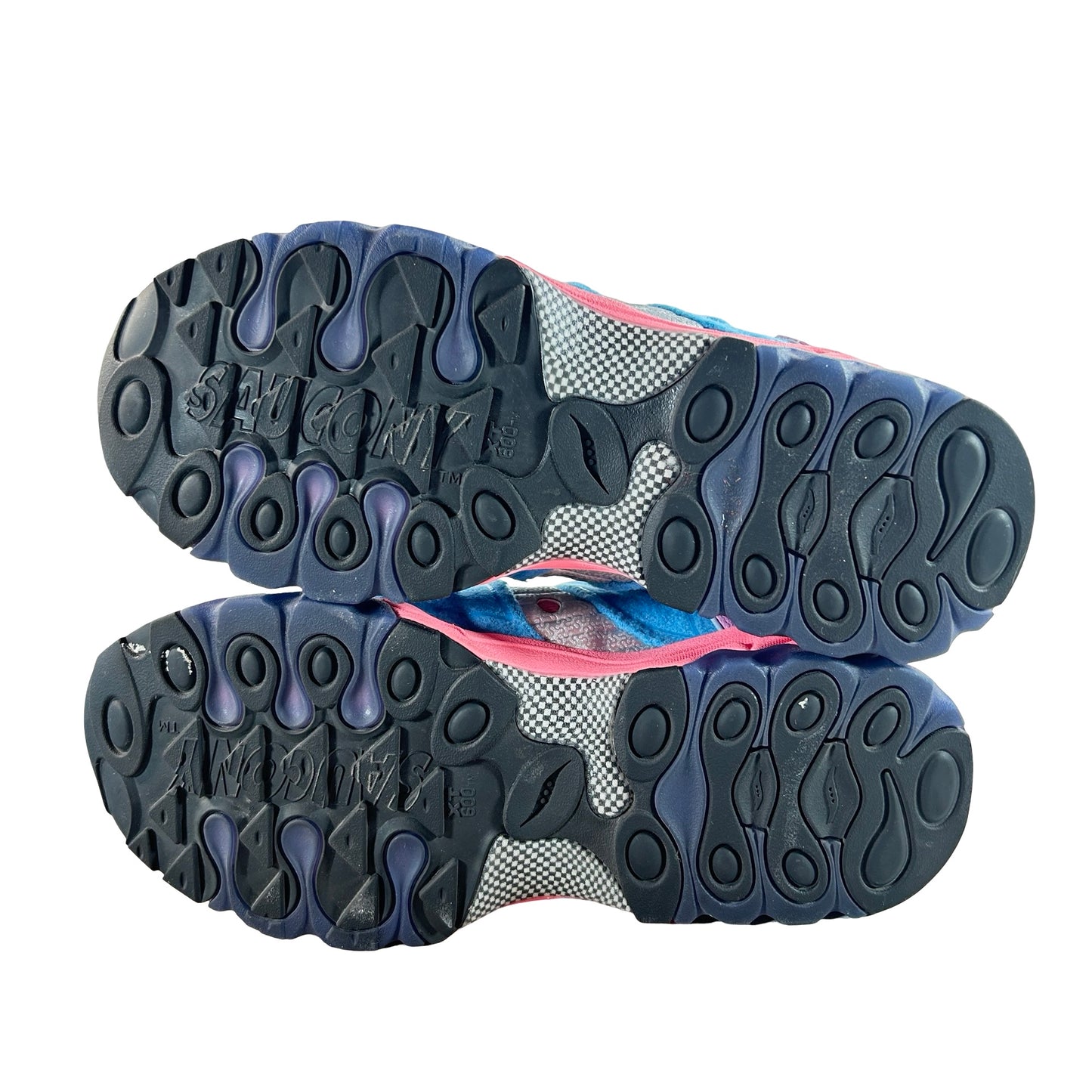 S70922-2 Saucony Matrix Jae Tips No Shoes In The House Blue Pink [USED] - 6 M (Used)