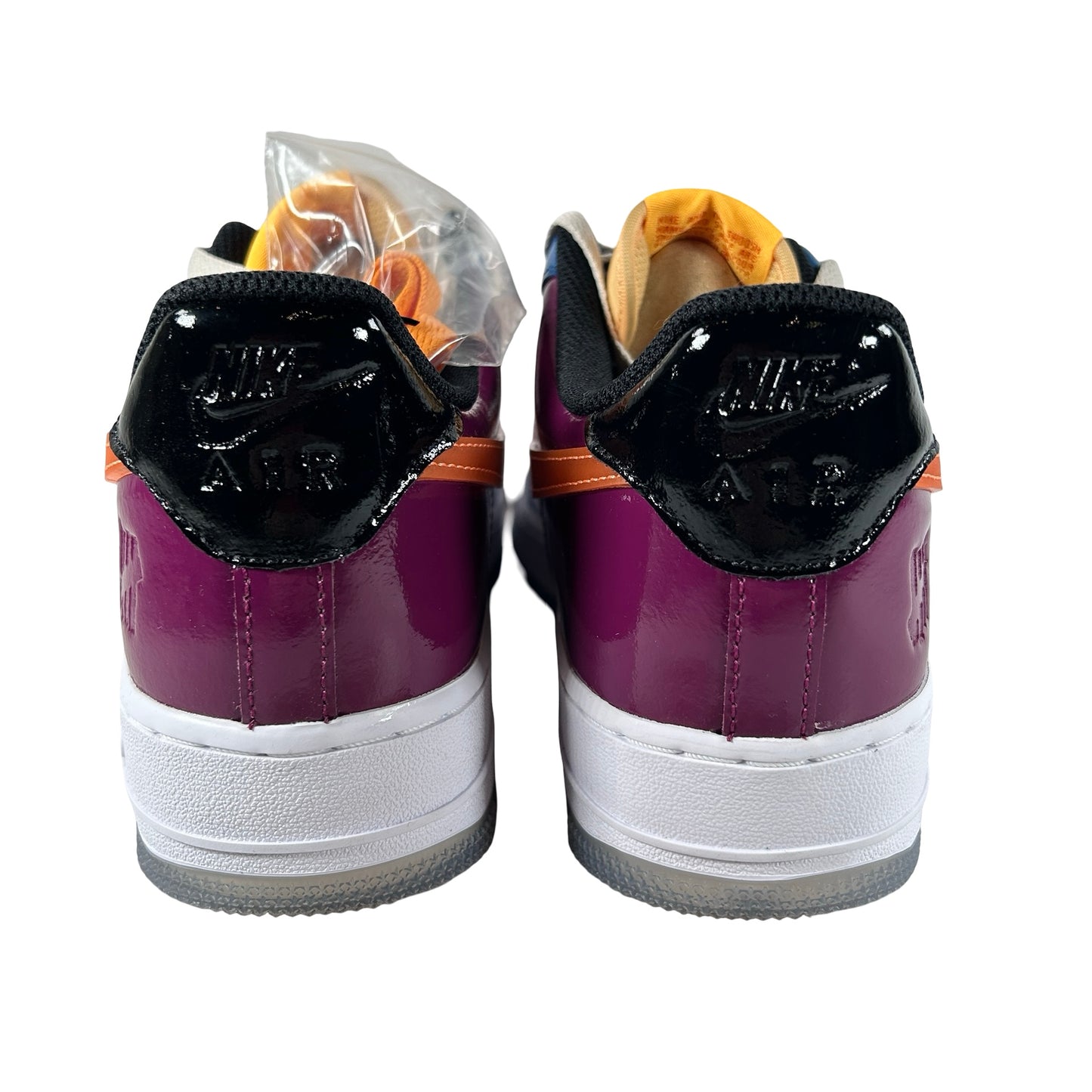 DV5255 400 Nike Air Force 1 Low SP UNDFTD Multi-Patent [CONDITIONAL] - 9.5 M (Yellowing)